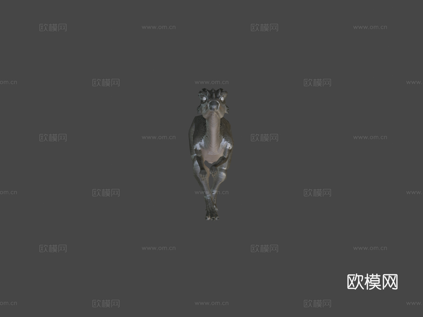 龙角兽霍格沃茨亚3d模型