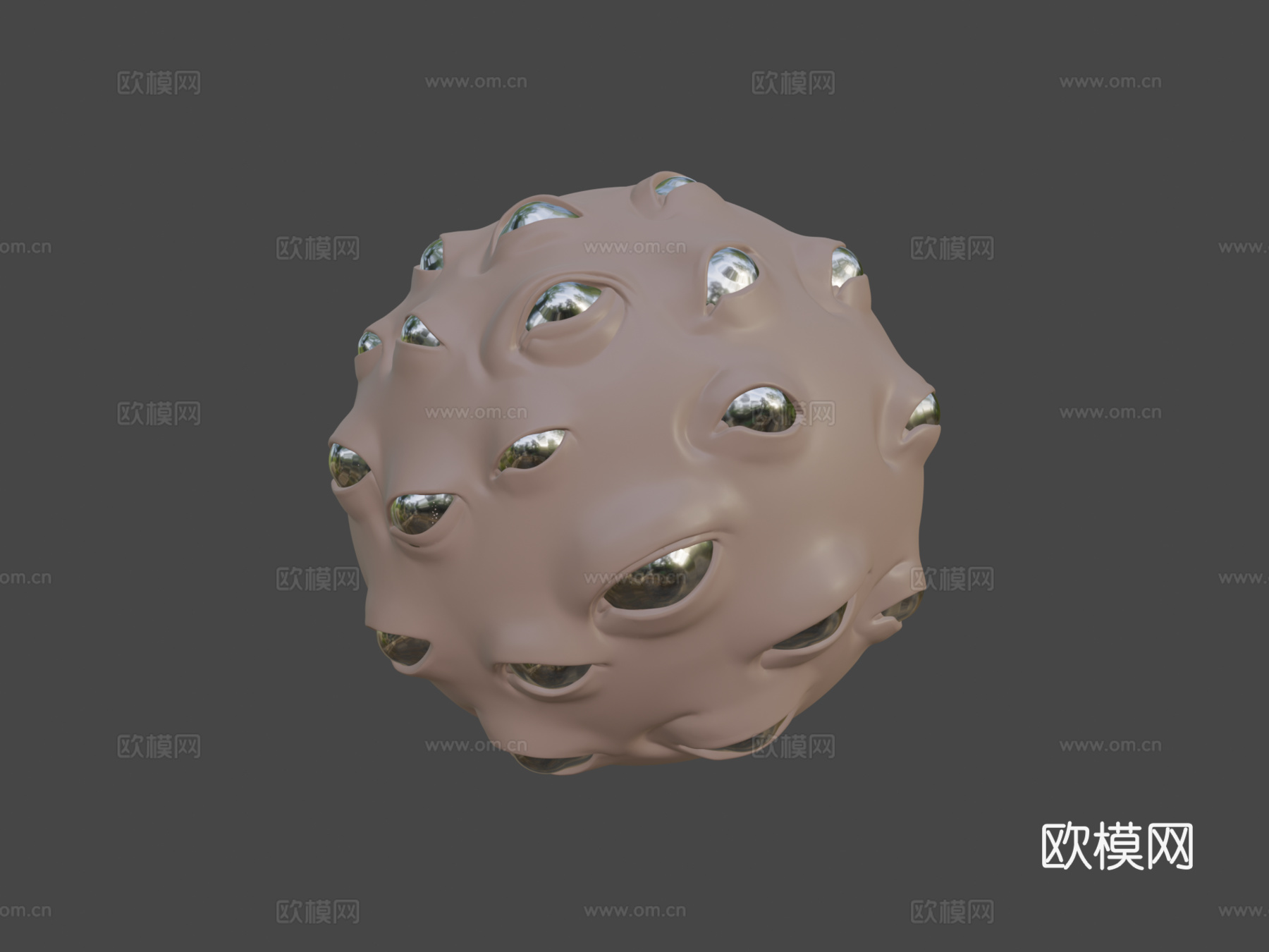 Zbrush - 眼睛 - VDM+IMM笔刷3d模型