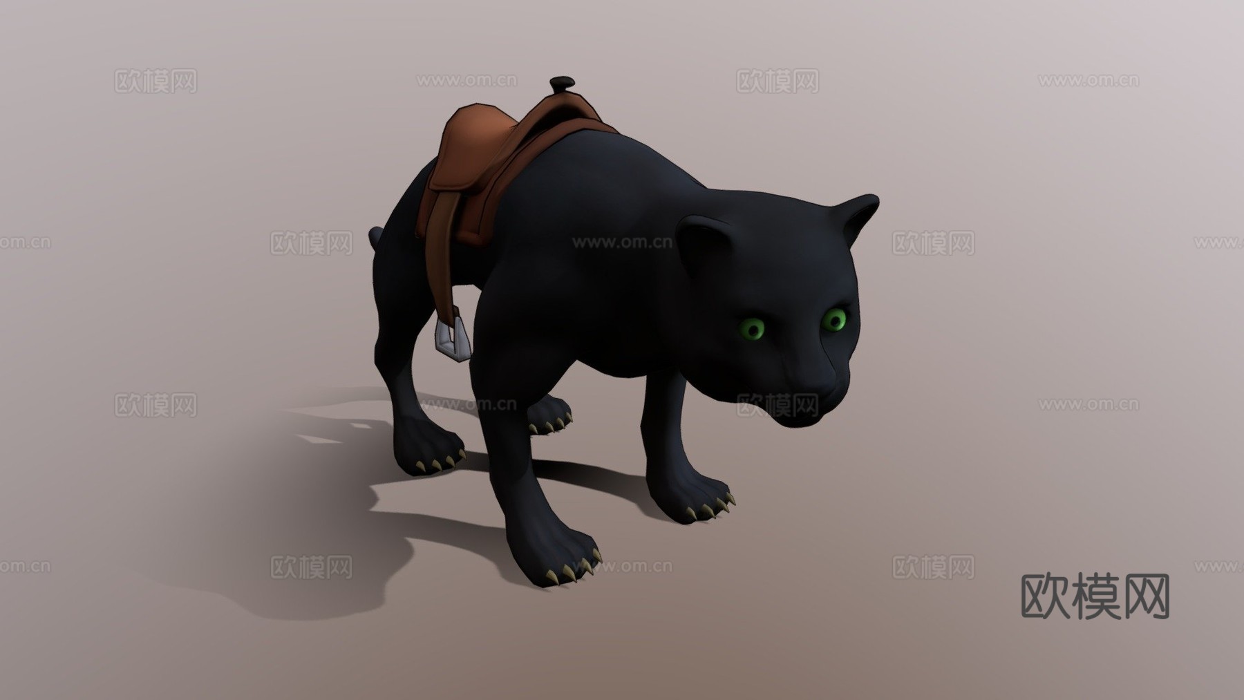 黑豹坐骑3d模型