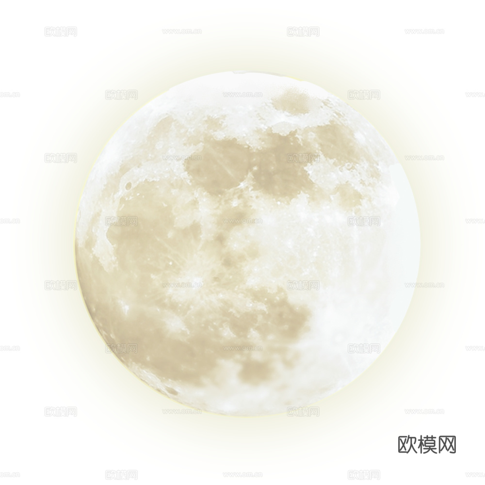 现代月亮 月亮免抠 月亮元素 圆月 月球