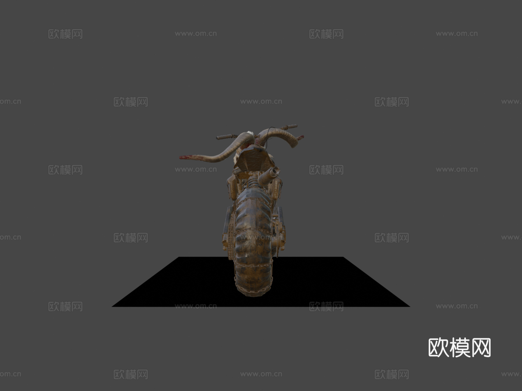 地狱摩托山羊3d模型