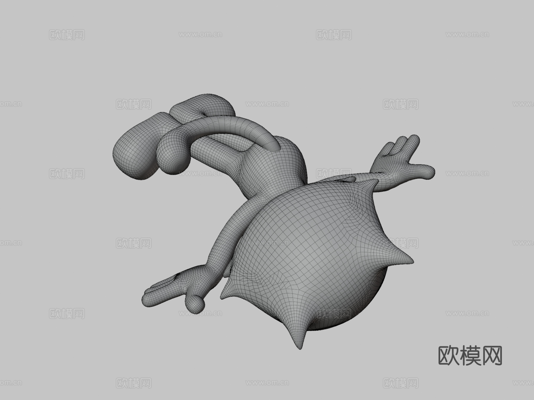 菲力克斯猫3d模型