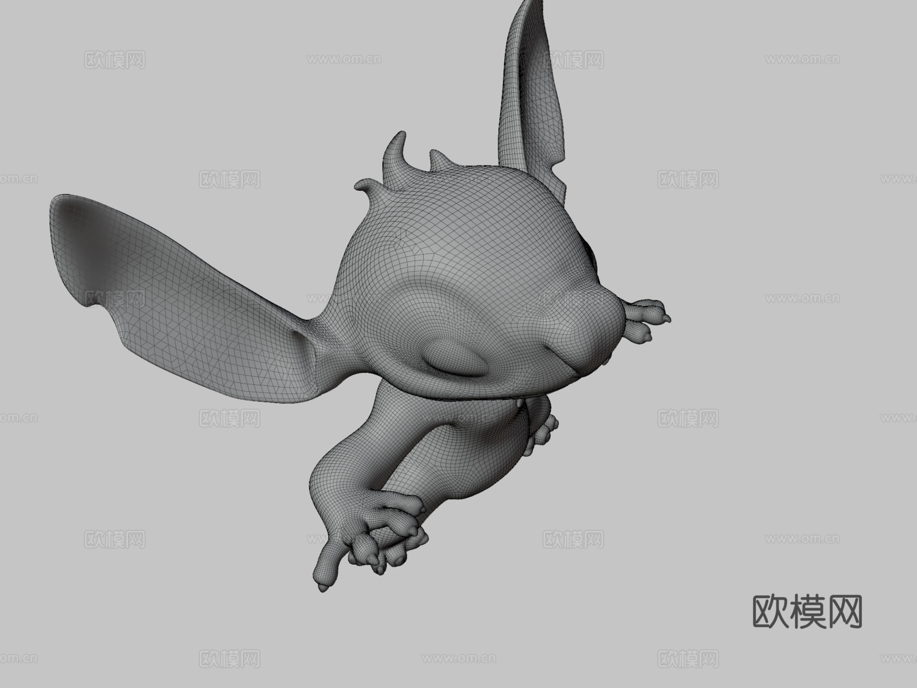 史迪奇3d模型