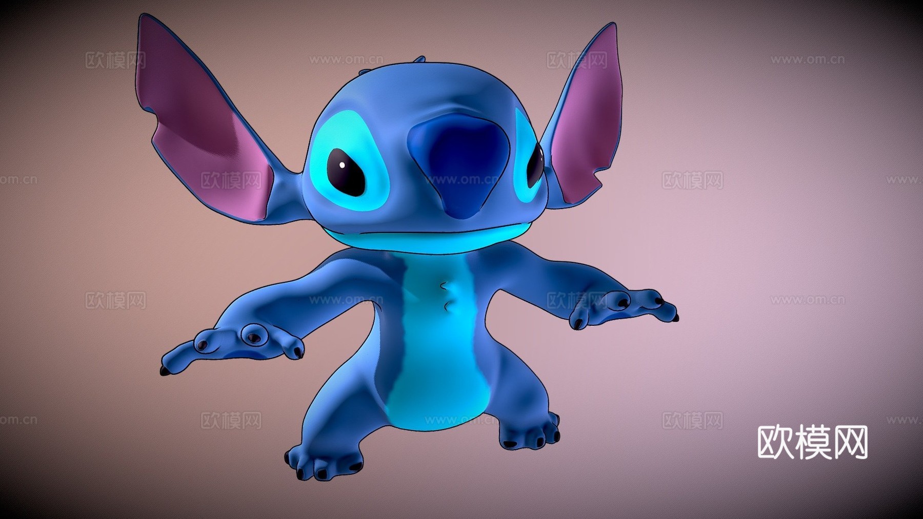 史迪奇3d模型