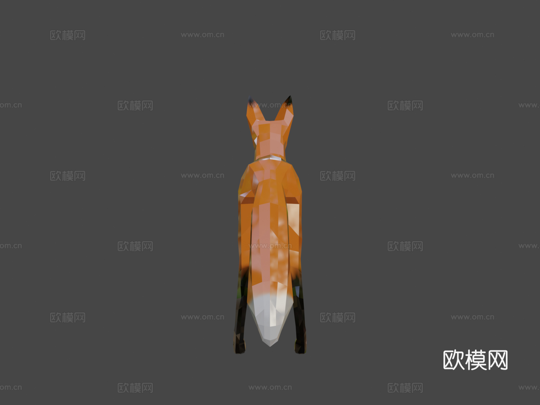 狐狸3d模型