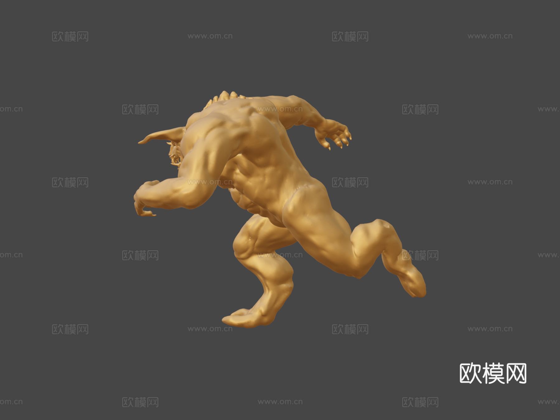 牛头人3d模型