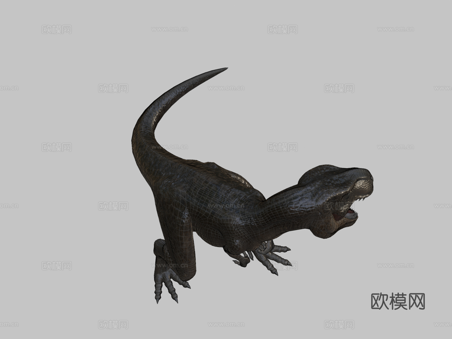 霸王龙3d模型