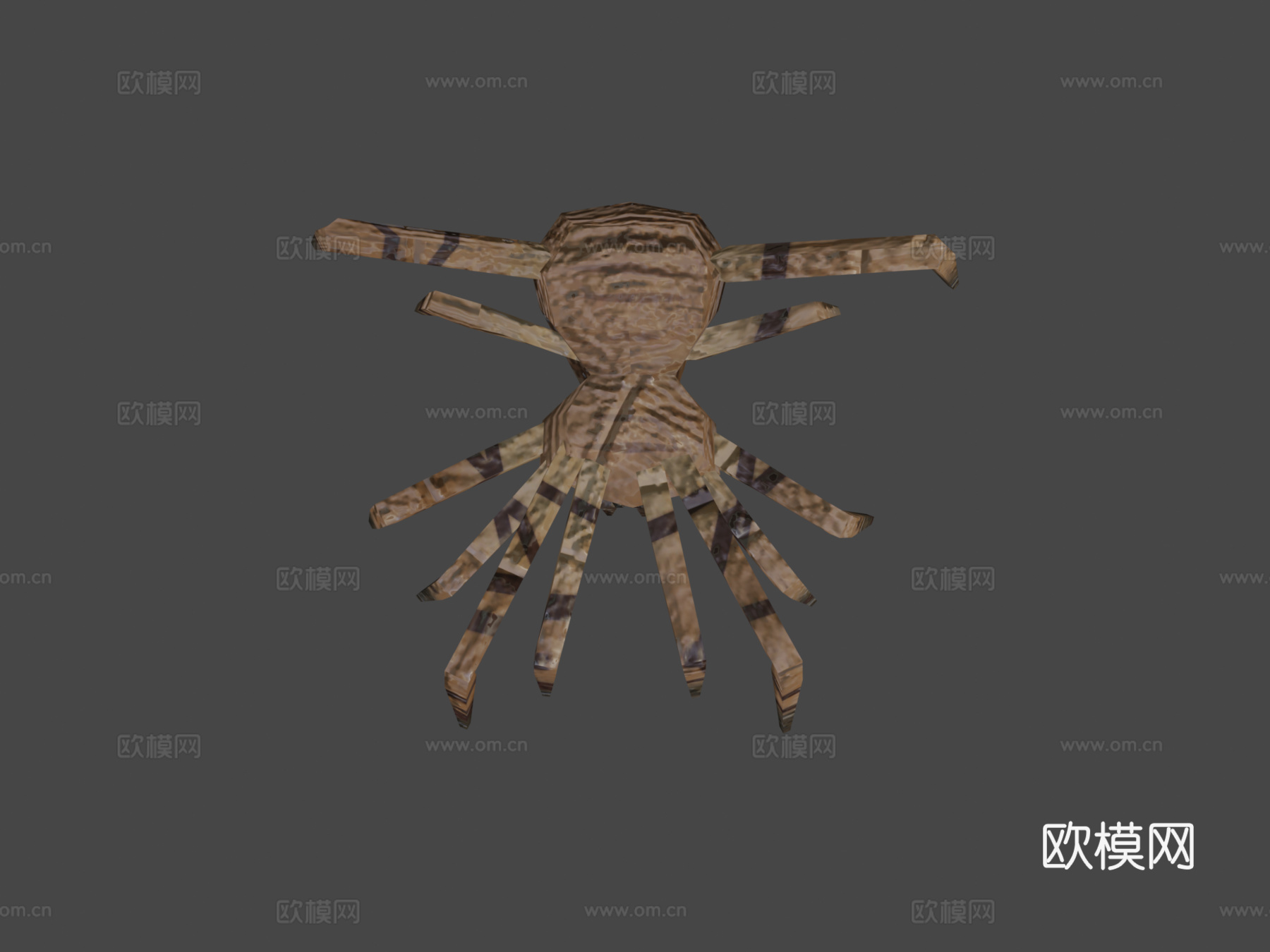 致命公司地堡蜘蛛3d模型