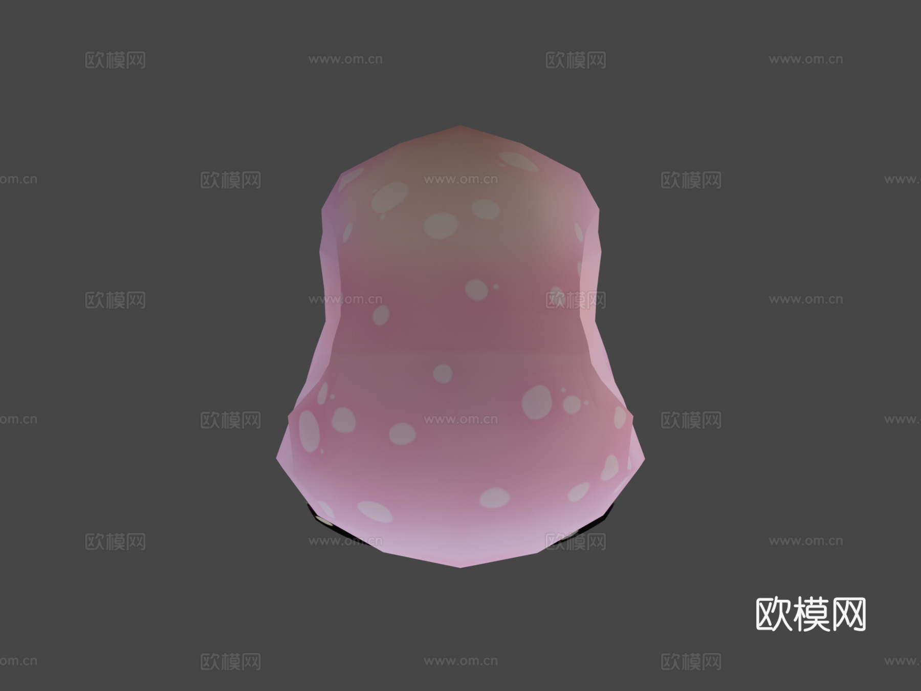 可爱美西螈-游戏就绪3d模型