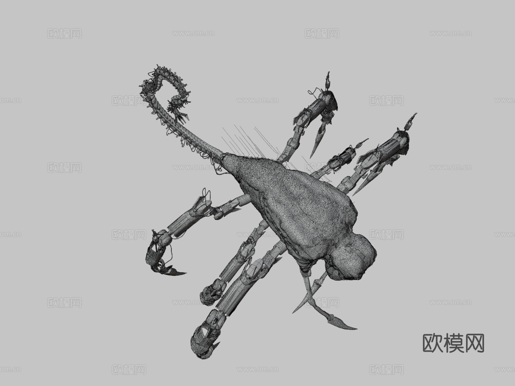 悲痛者3d模型