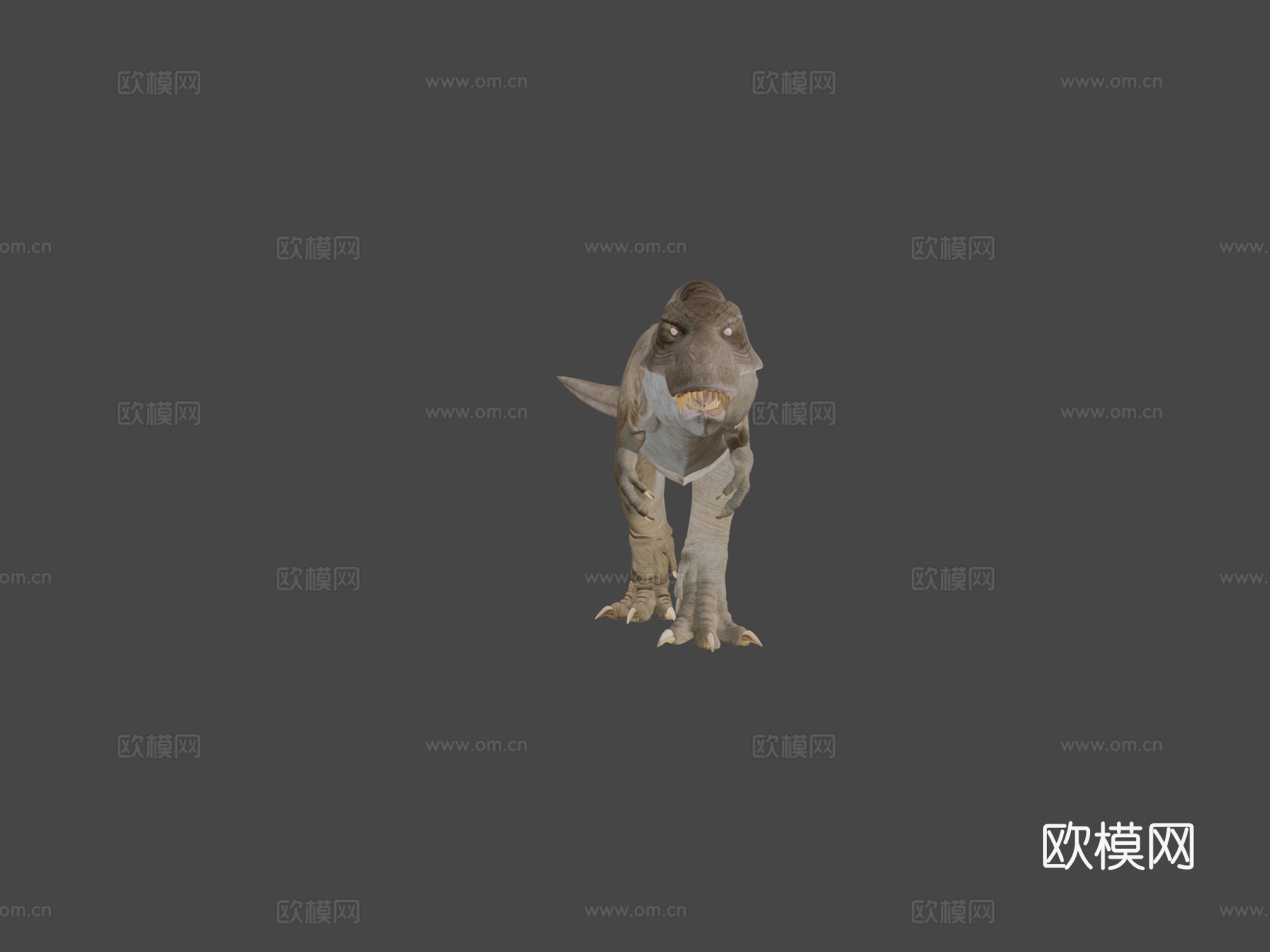 暴龙3d模型