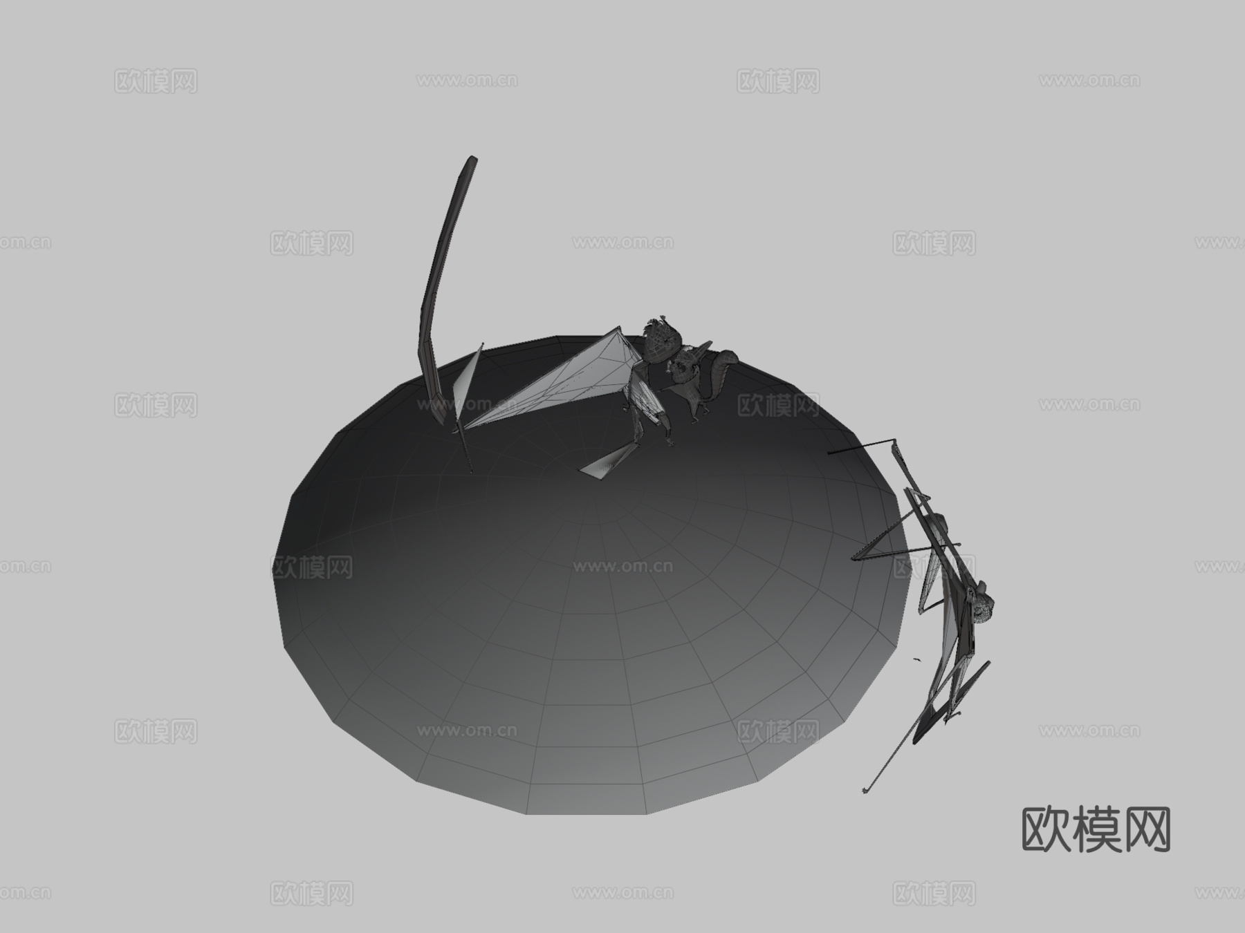 松鼠动画包3d模型