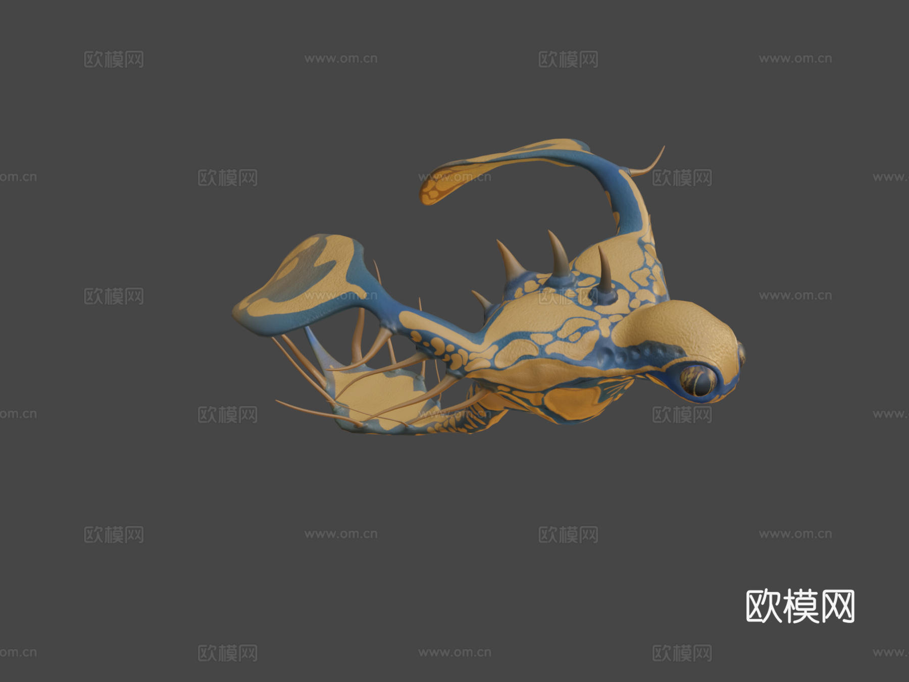 海洋生物23d模型