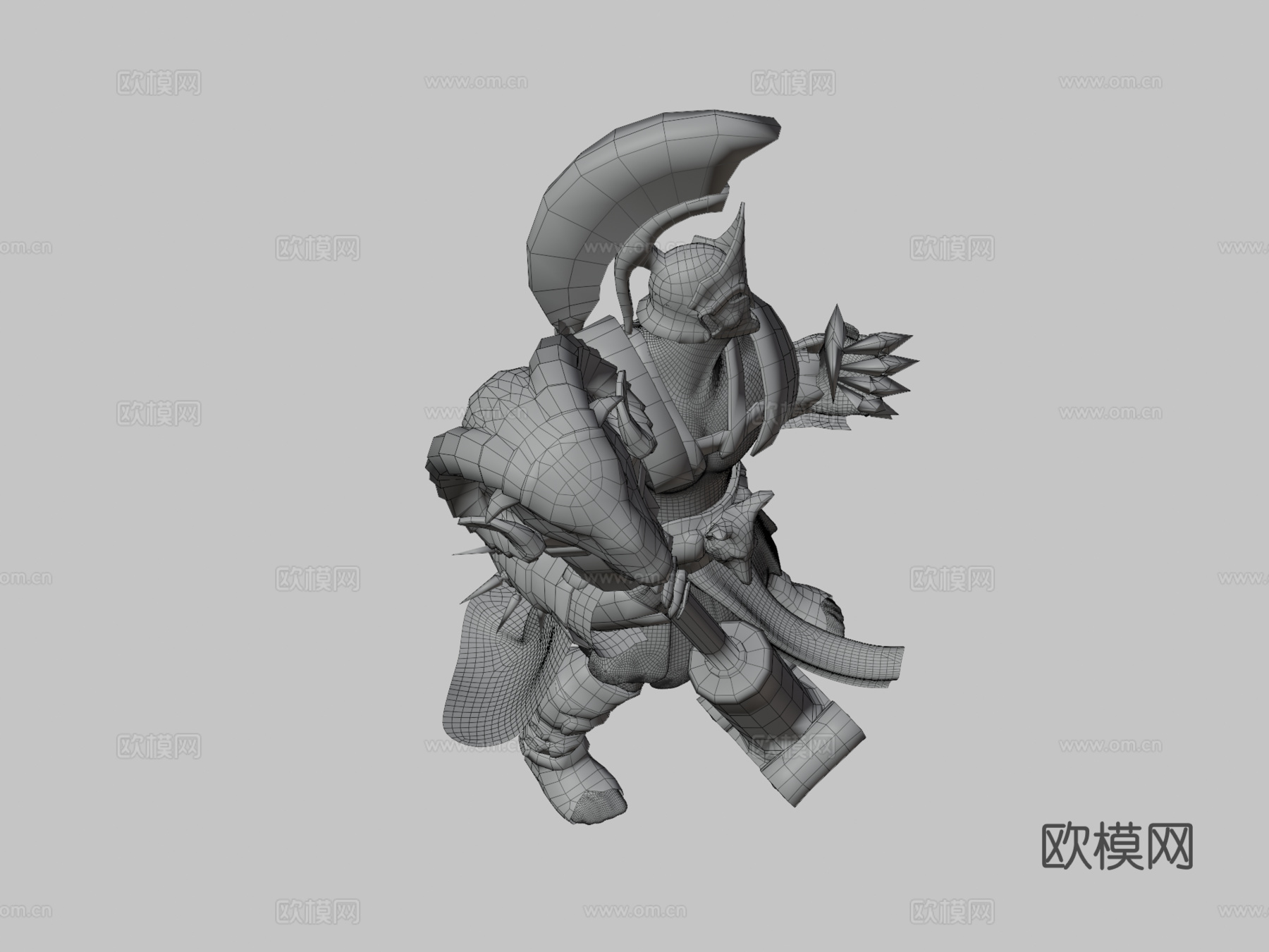 罗马战神-阿瑞斯3d模型
