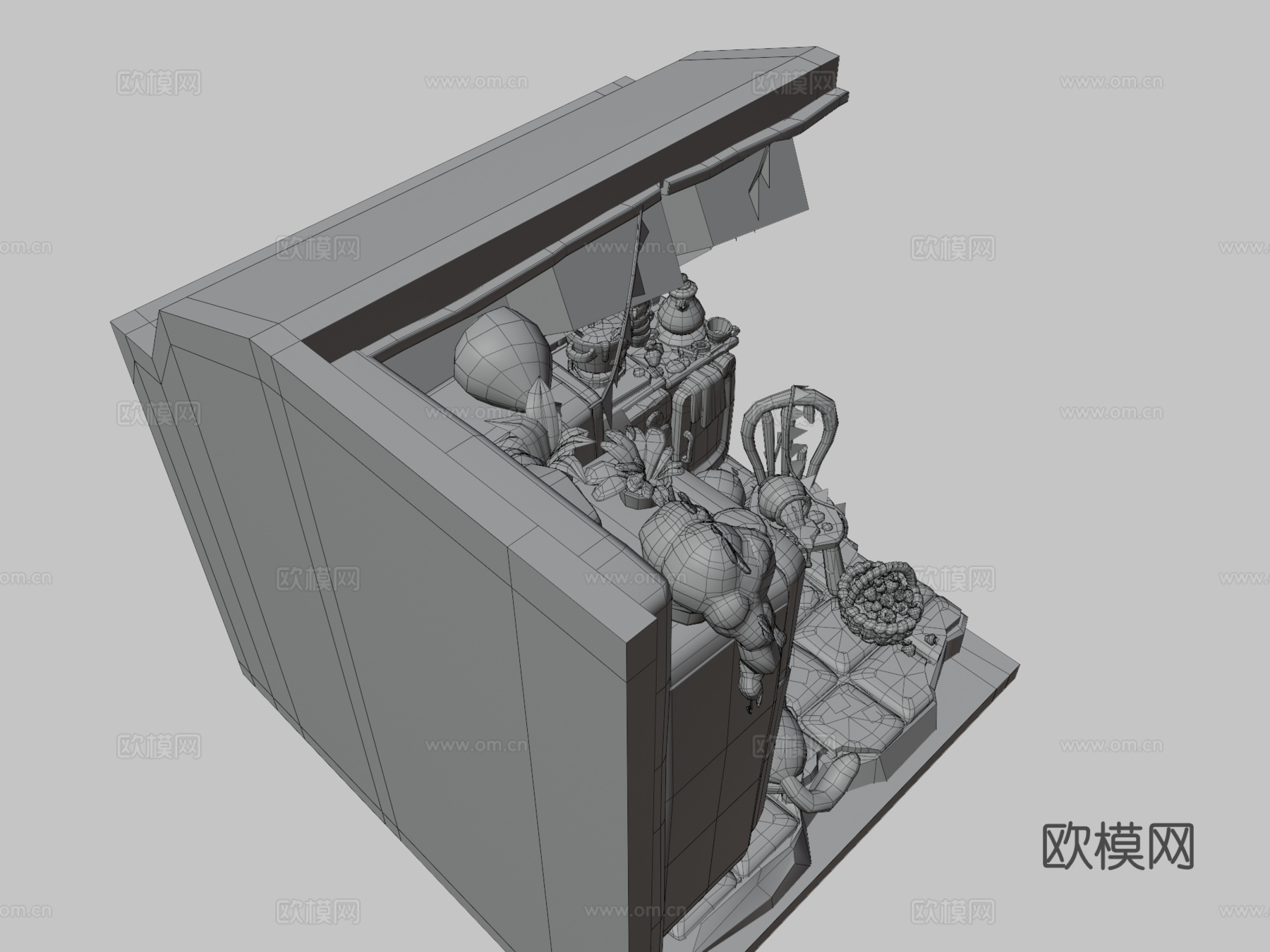 DAE婴儿床 - 特别日3d模型