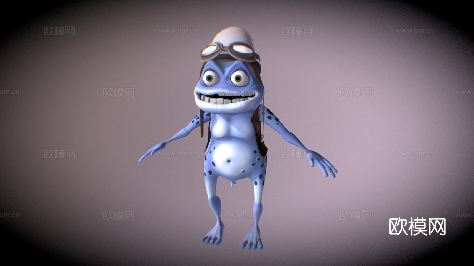 疯狂青蛙3d模型
