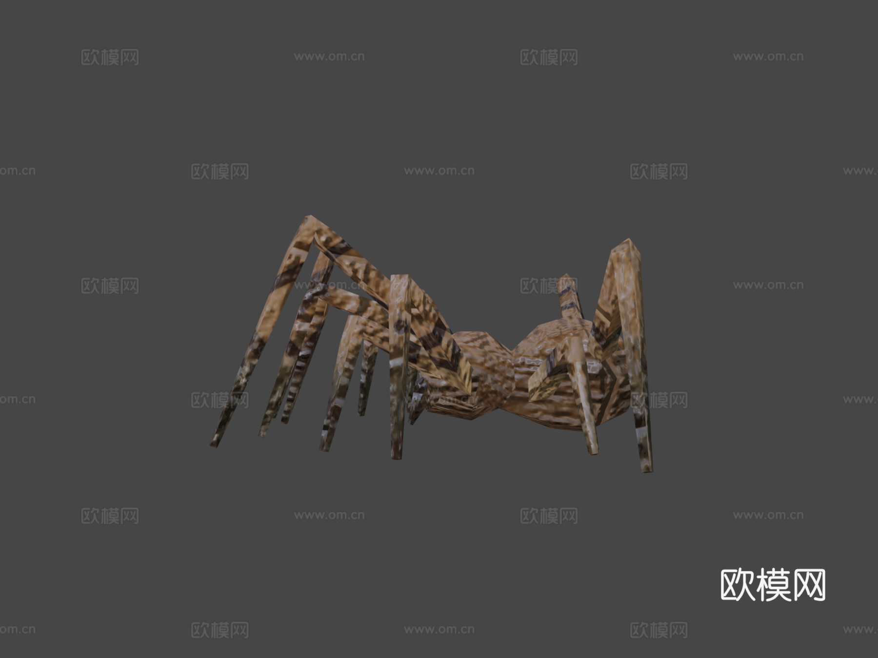 致命公司地堡蜘蛛3d模型