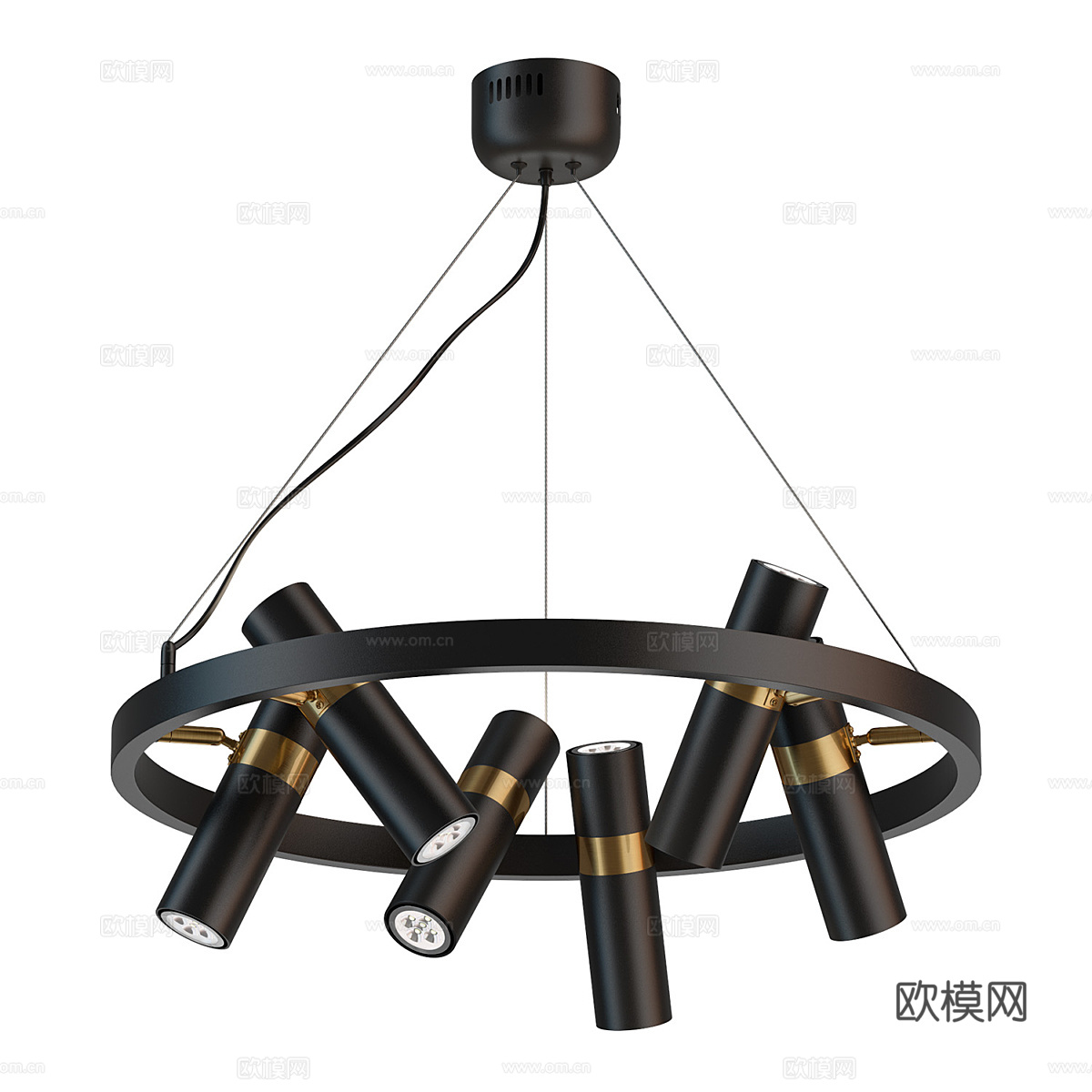 现代简约吊灯 吊灯 简约吊灯 餐厅吊灯 客厅吊灯3d模型
