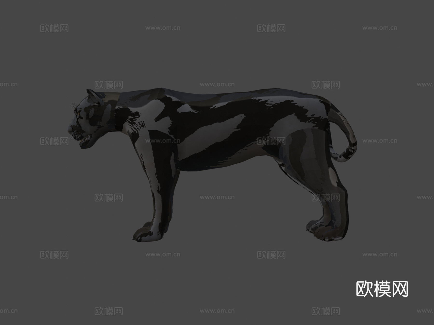 D黑豹3d模型3d模型