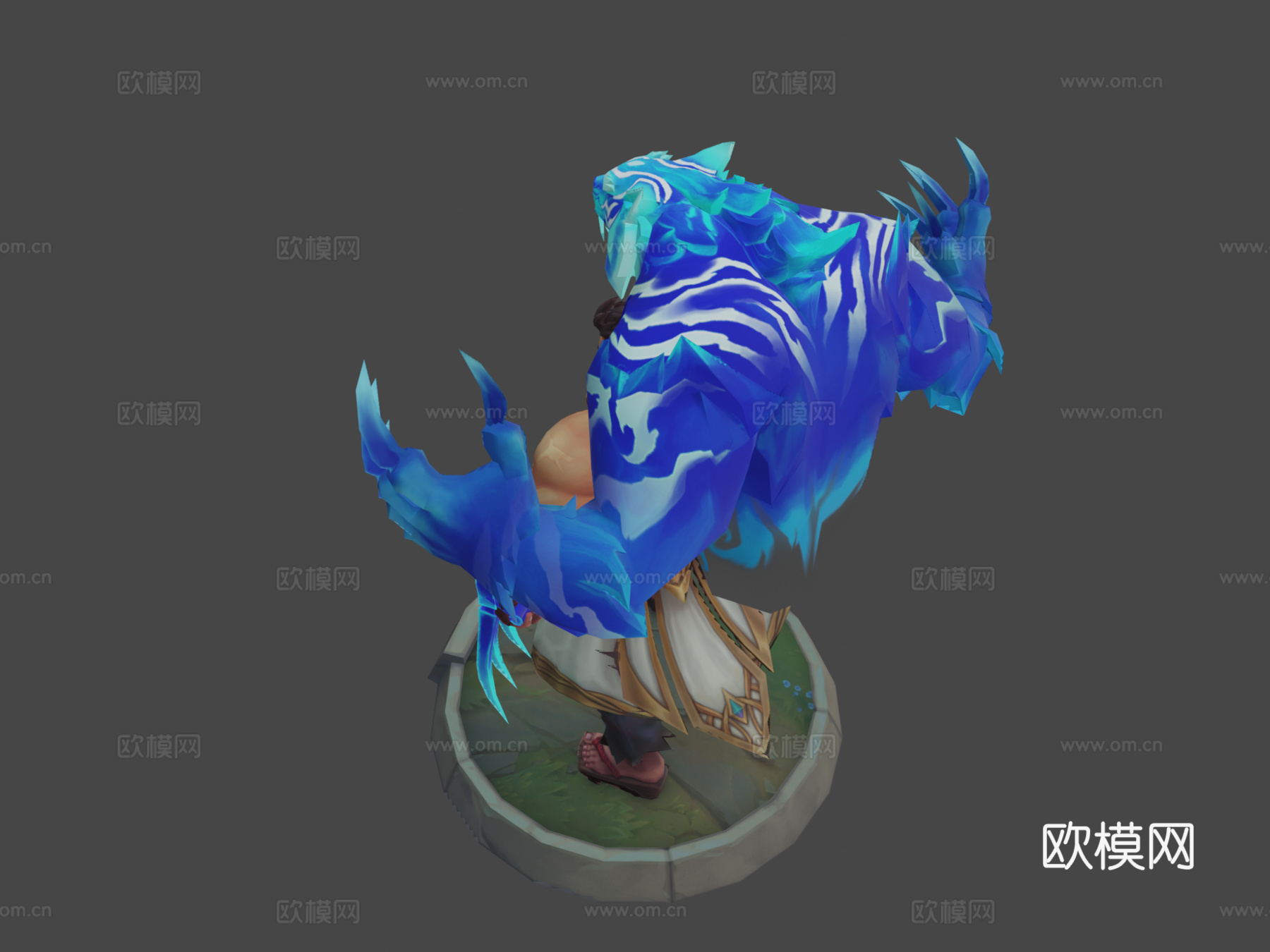 灵魂守卫乌迪尔3d模型