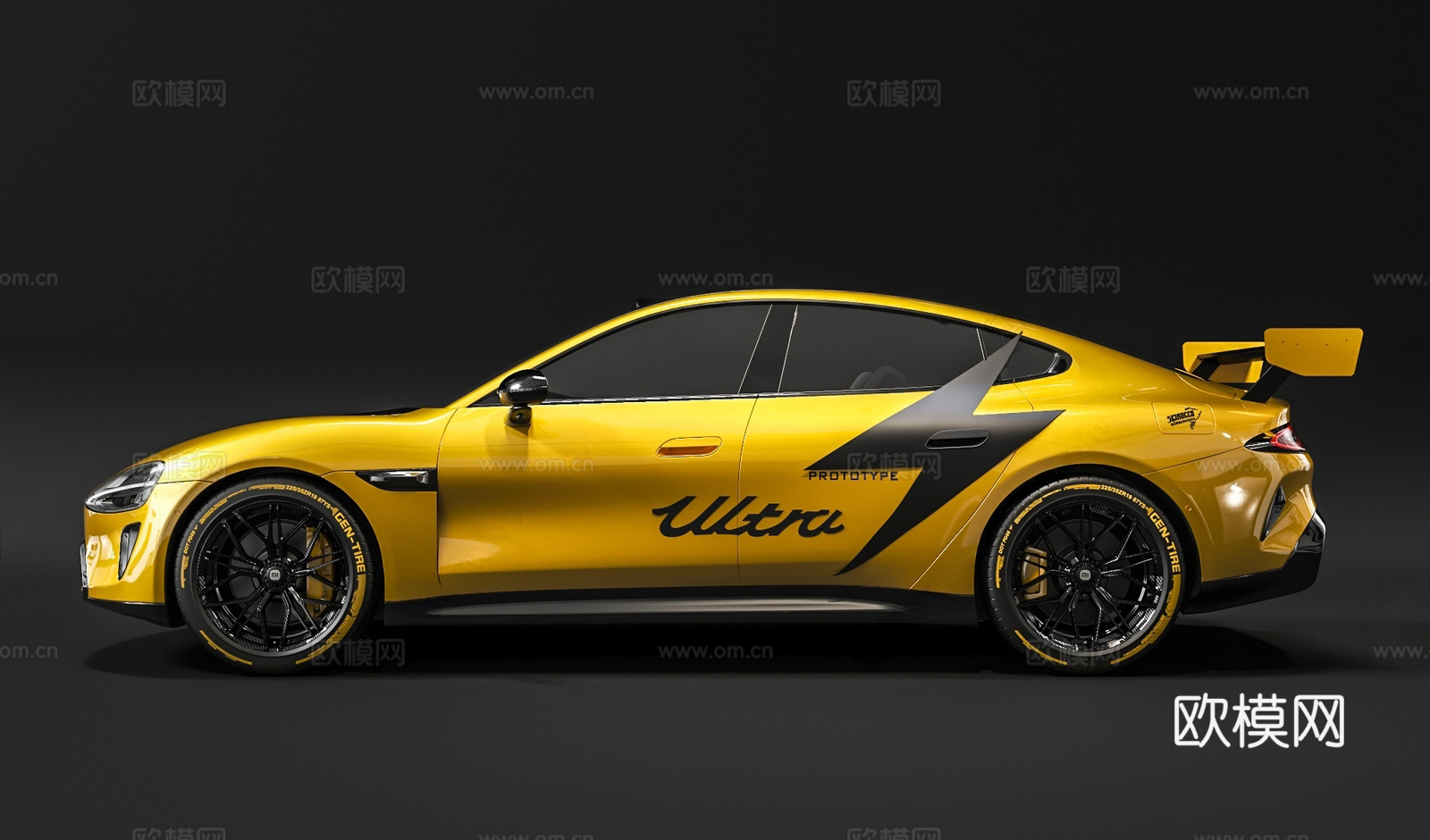 现代汽车 小米汽车 SU7 跑车 汽车内饰3d模型