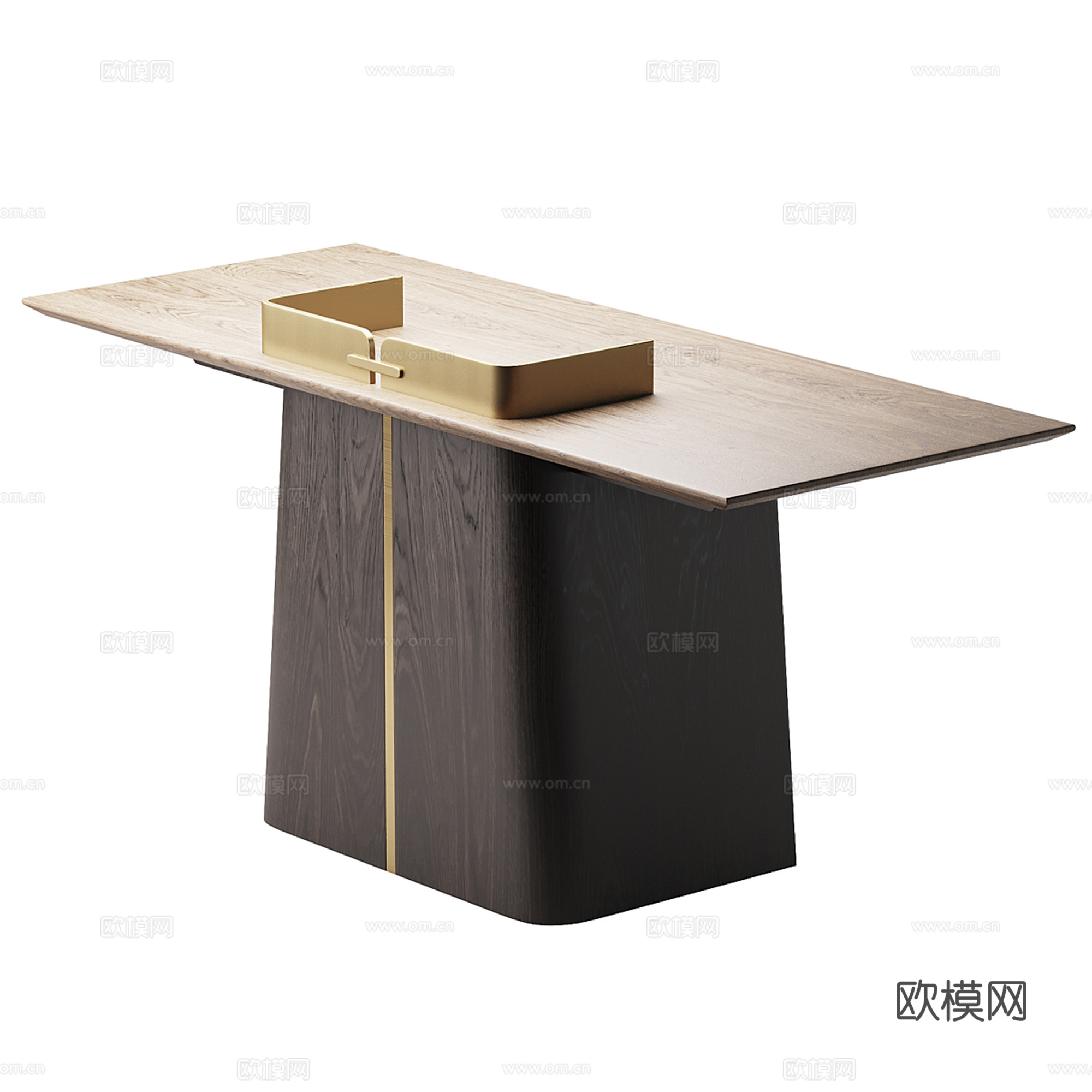 现代玄关条案3d模型