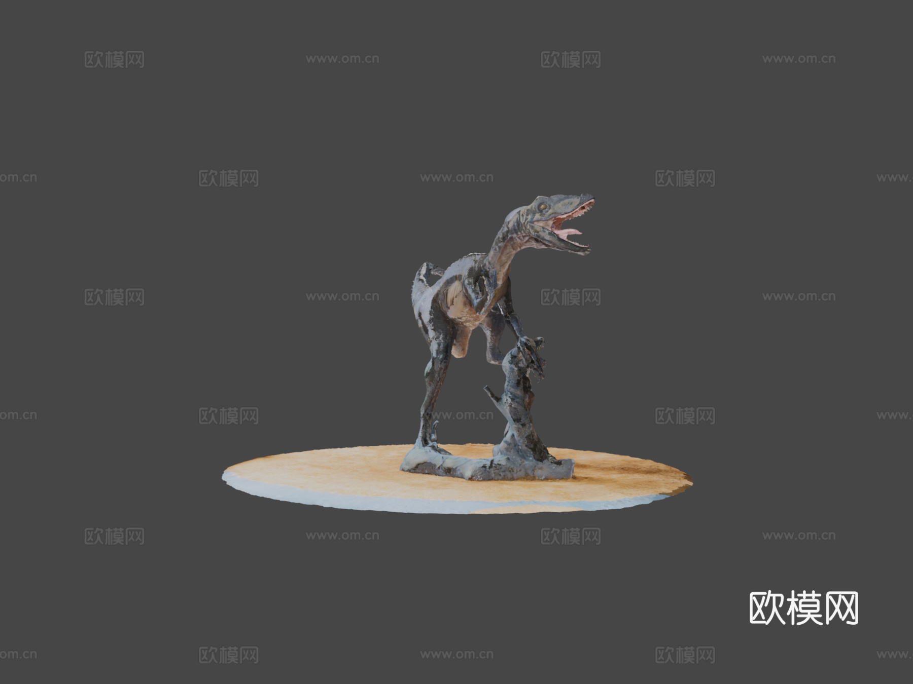 ZDF数字恐龙3d模型