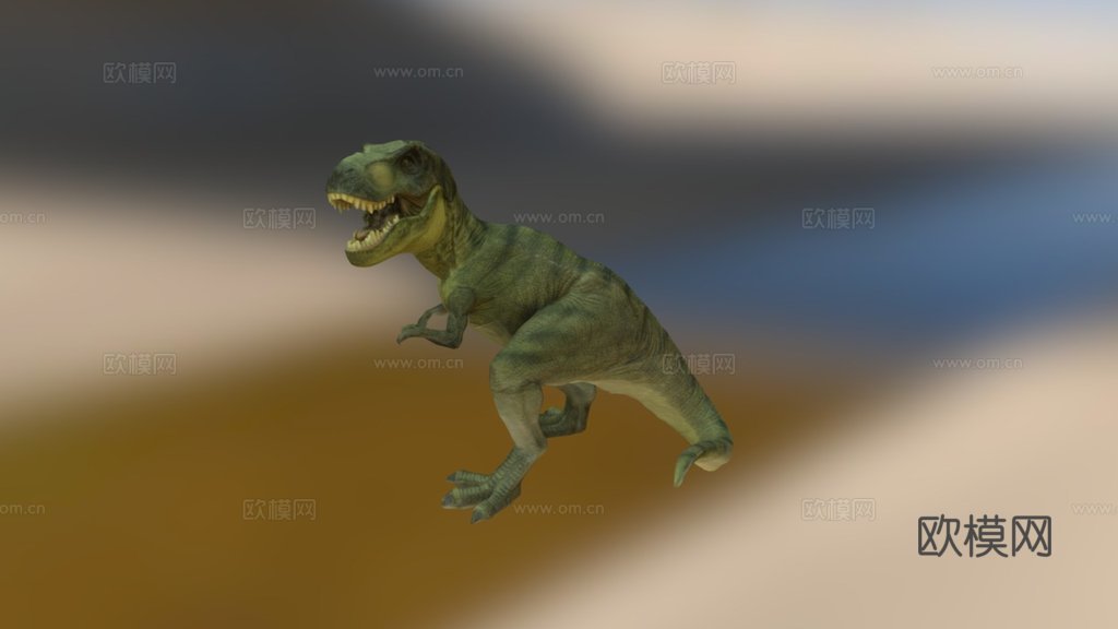 霸王龙3d模型