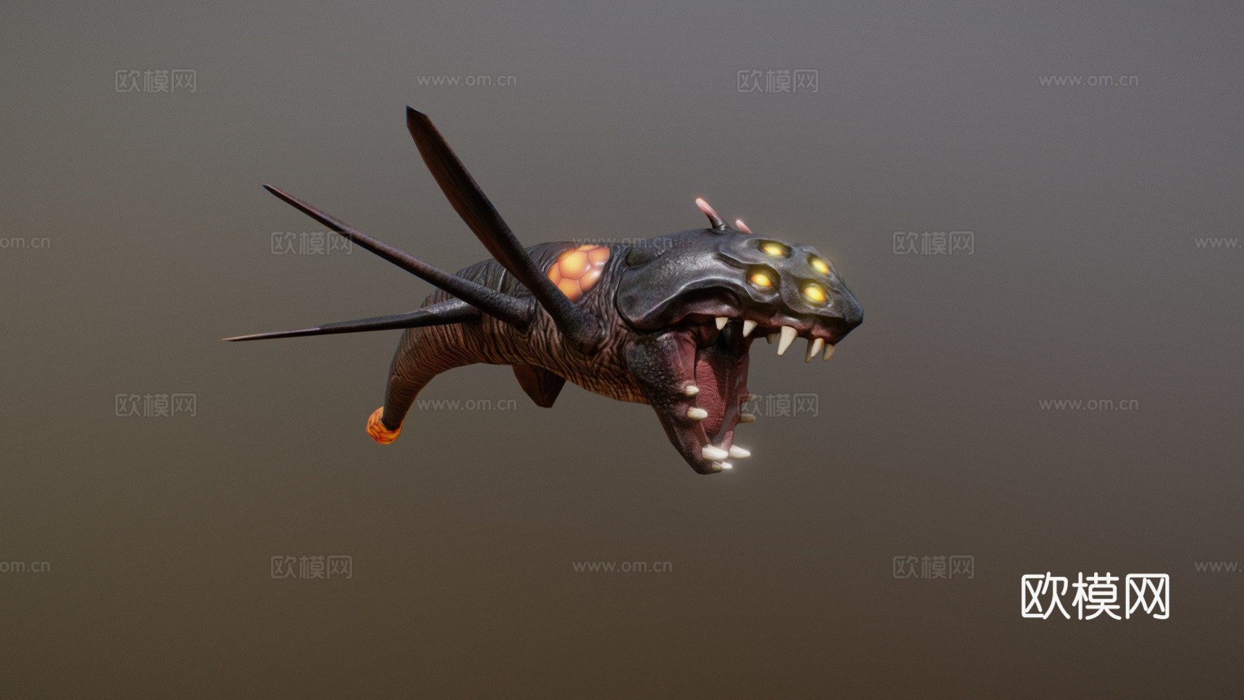 幼虫动画合集3d模型