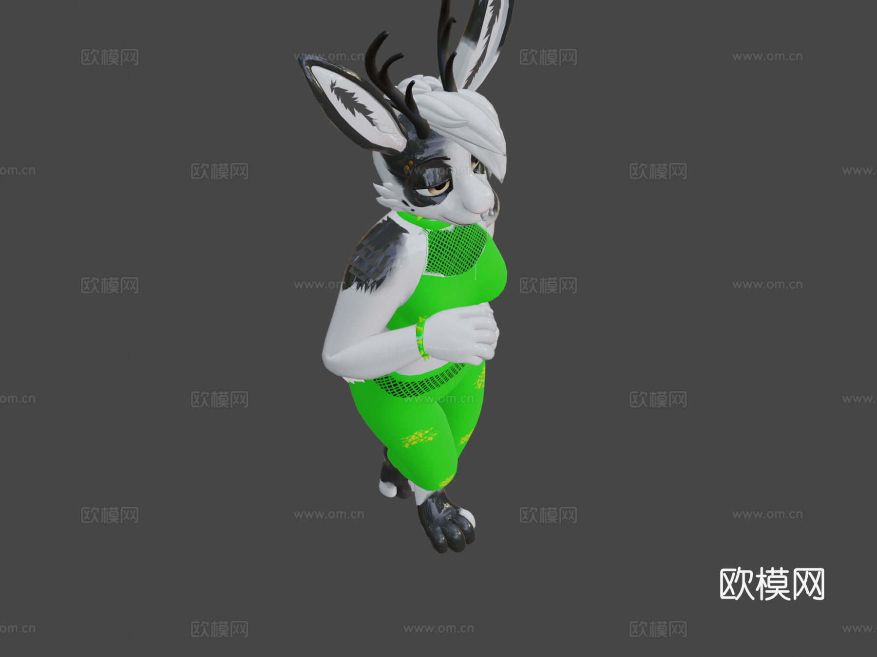 Ari虚拟聊天头像3d模型