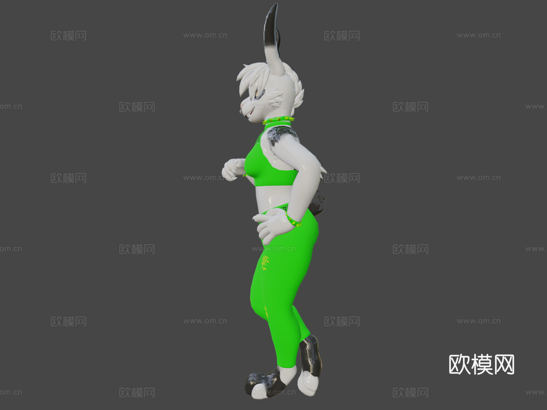 Ari虚拟聊天头像3d模型