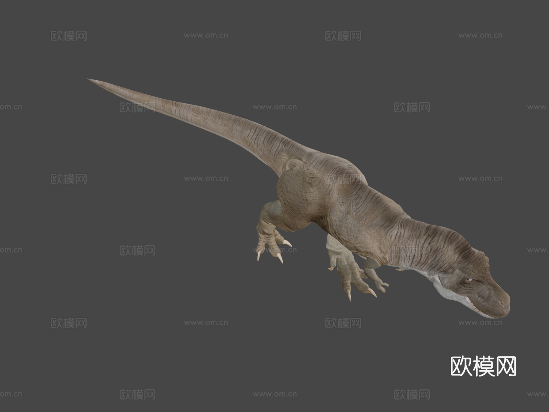 暴龙3d模型