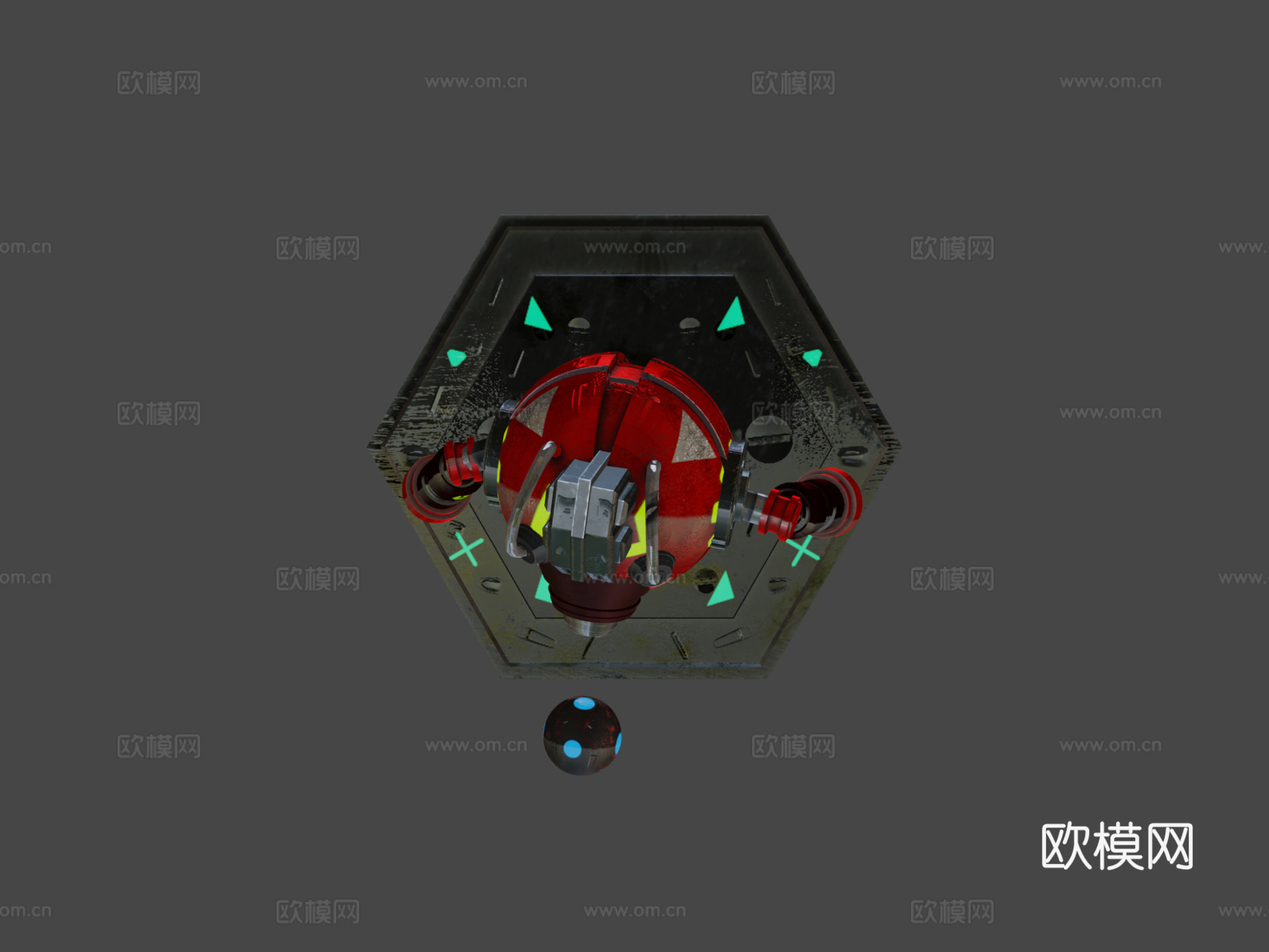 Z16机器人动画奥斯卡创意制作3d模型