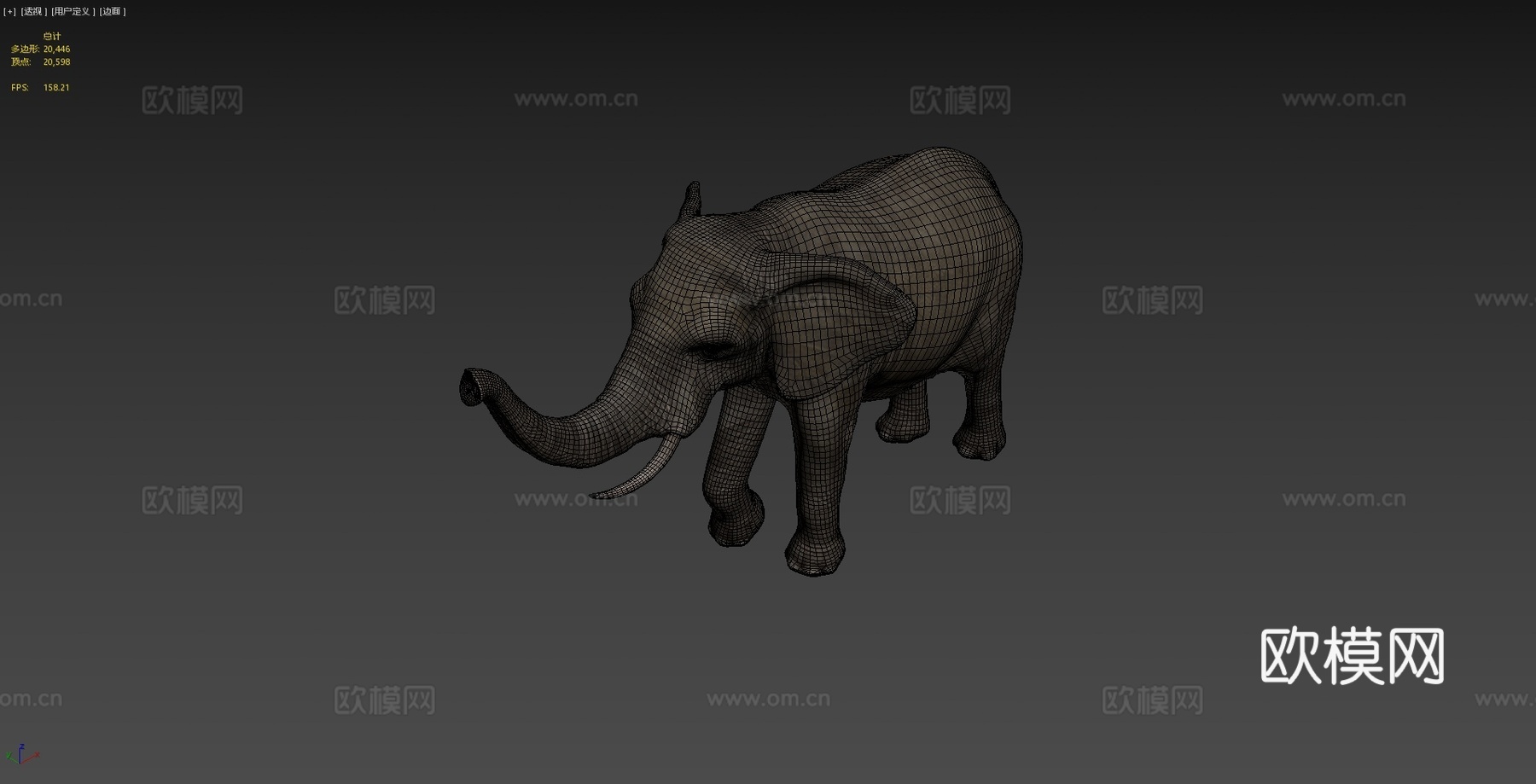 大象3d模型
