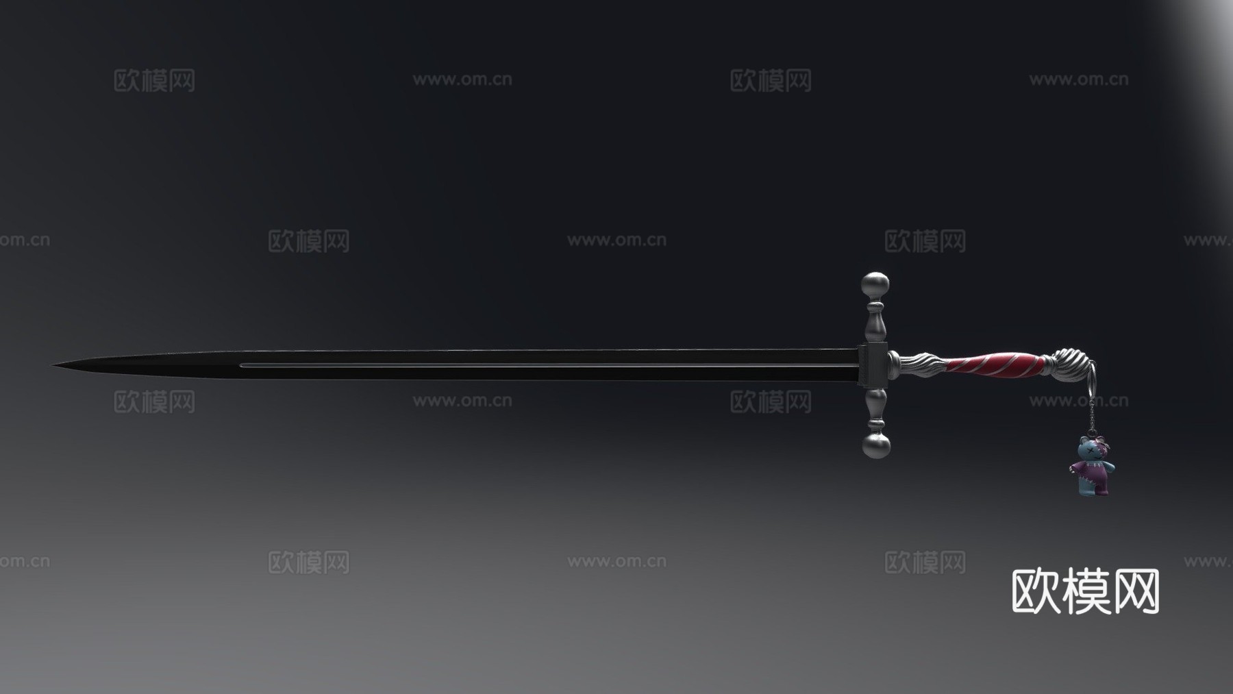 古雷治奥利乌丁剑3d模型