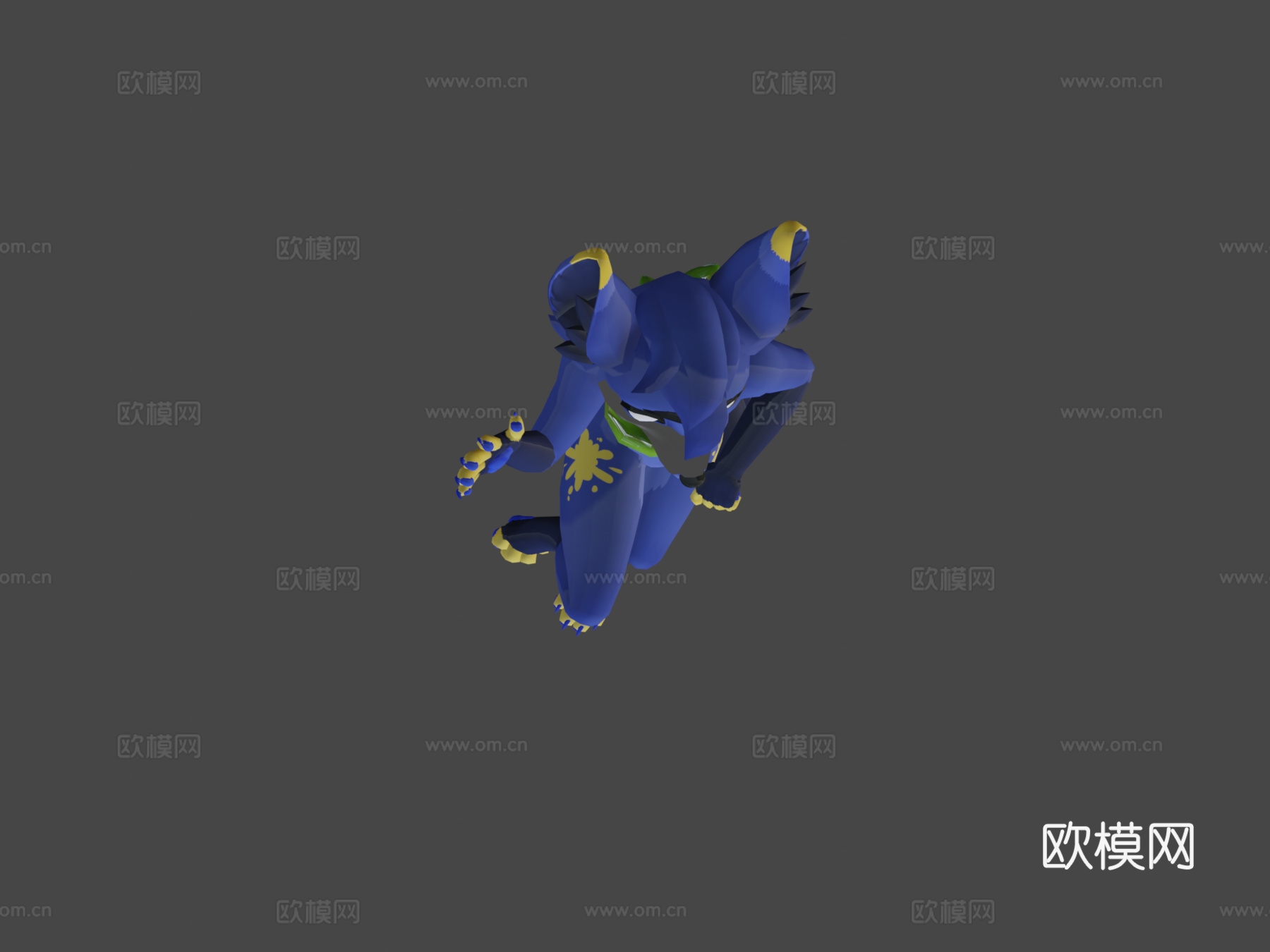 品客狐狸VRChat虚拟形象3d模型