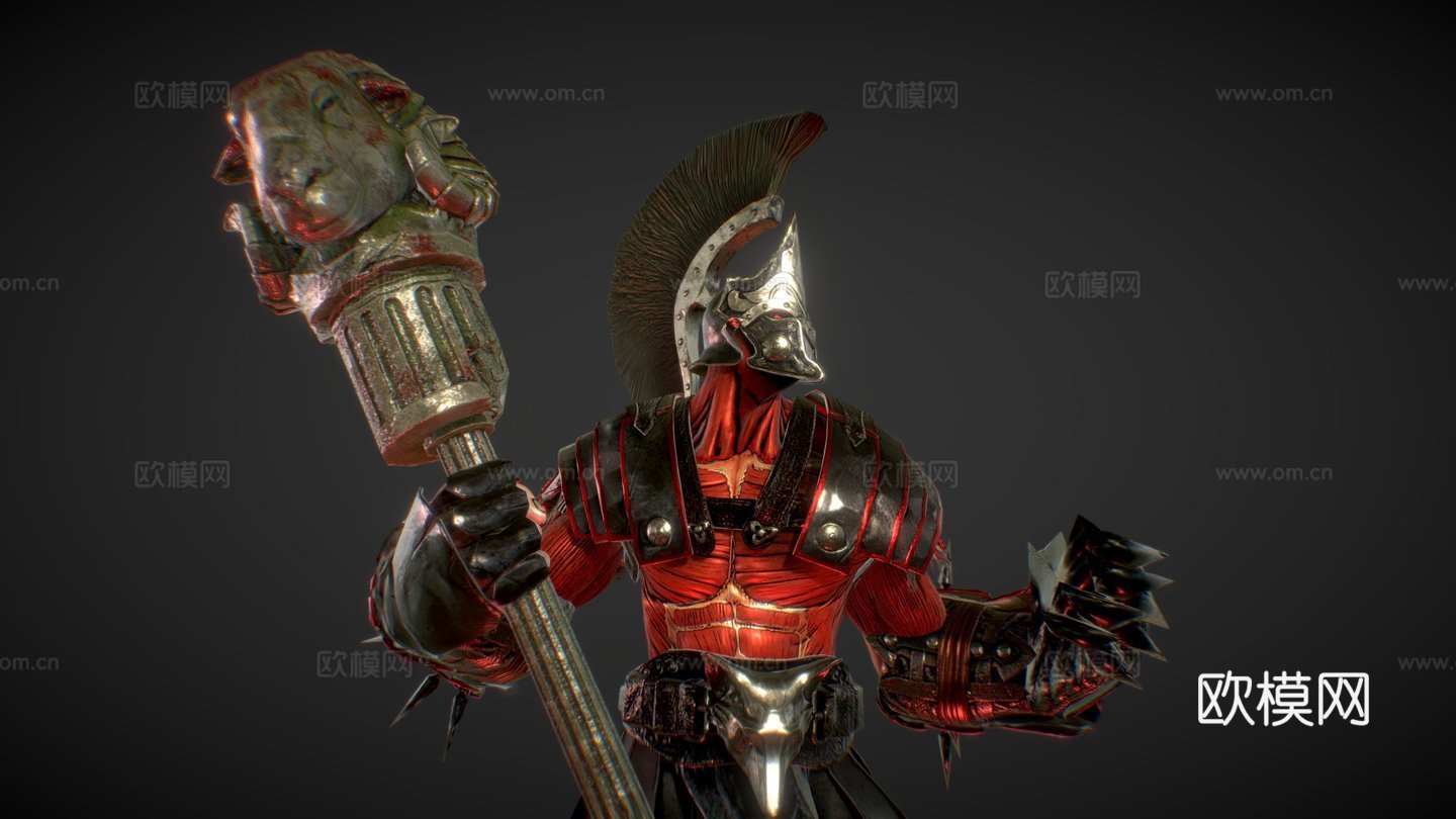 罗马战神-阿瑞斯3d模型