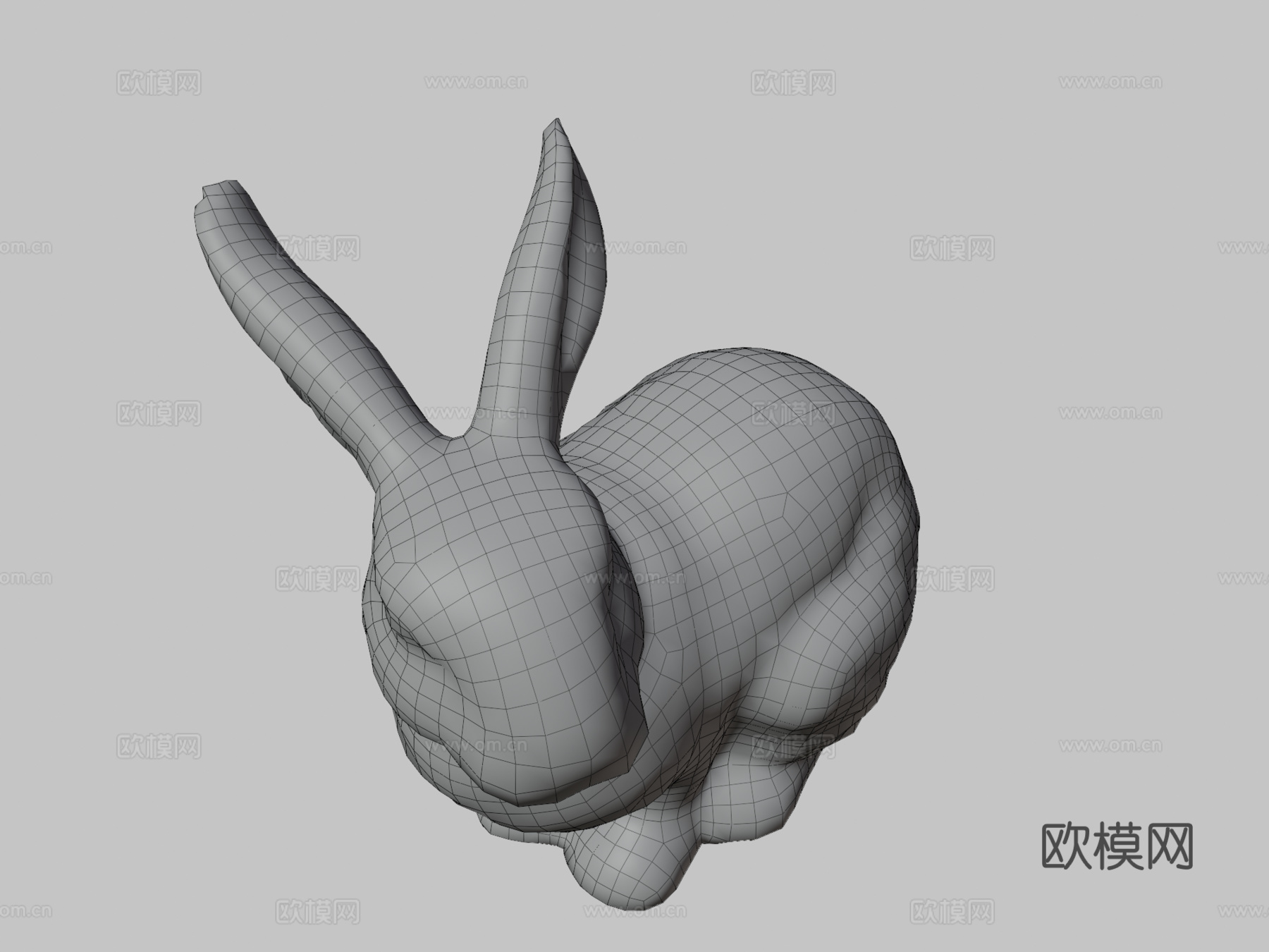 兔子3d模型