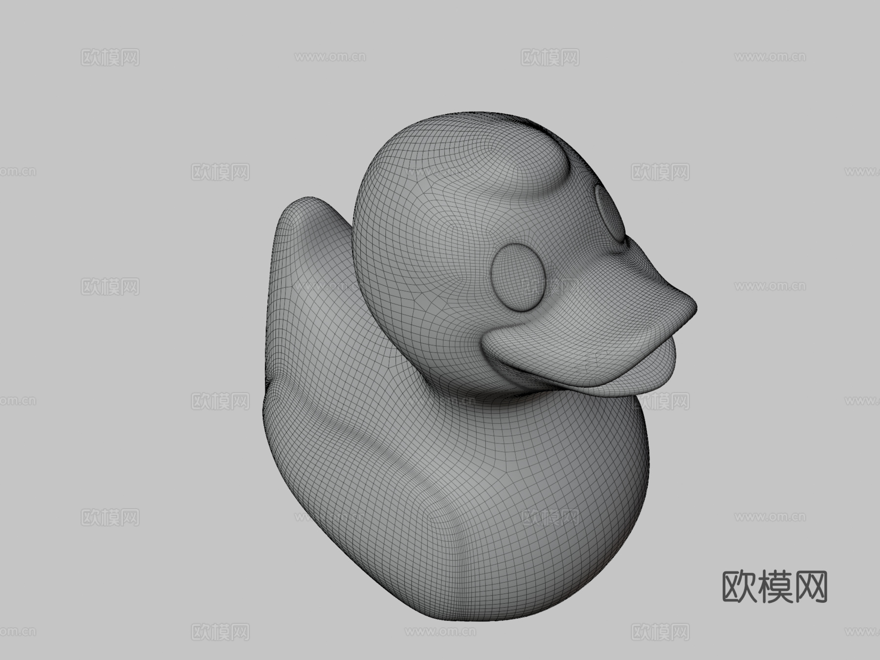 橡皮鸭3d模型