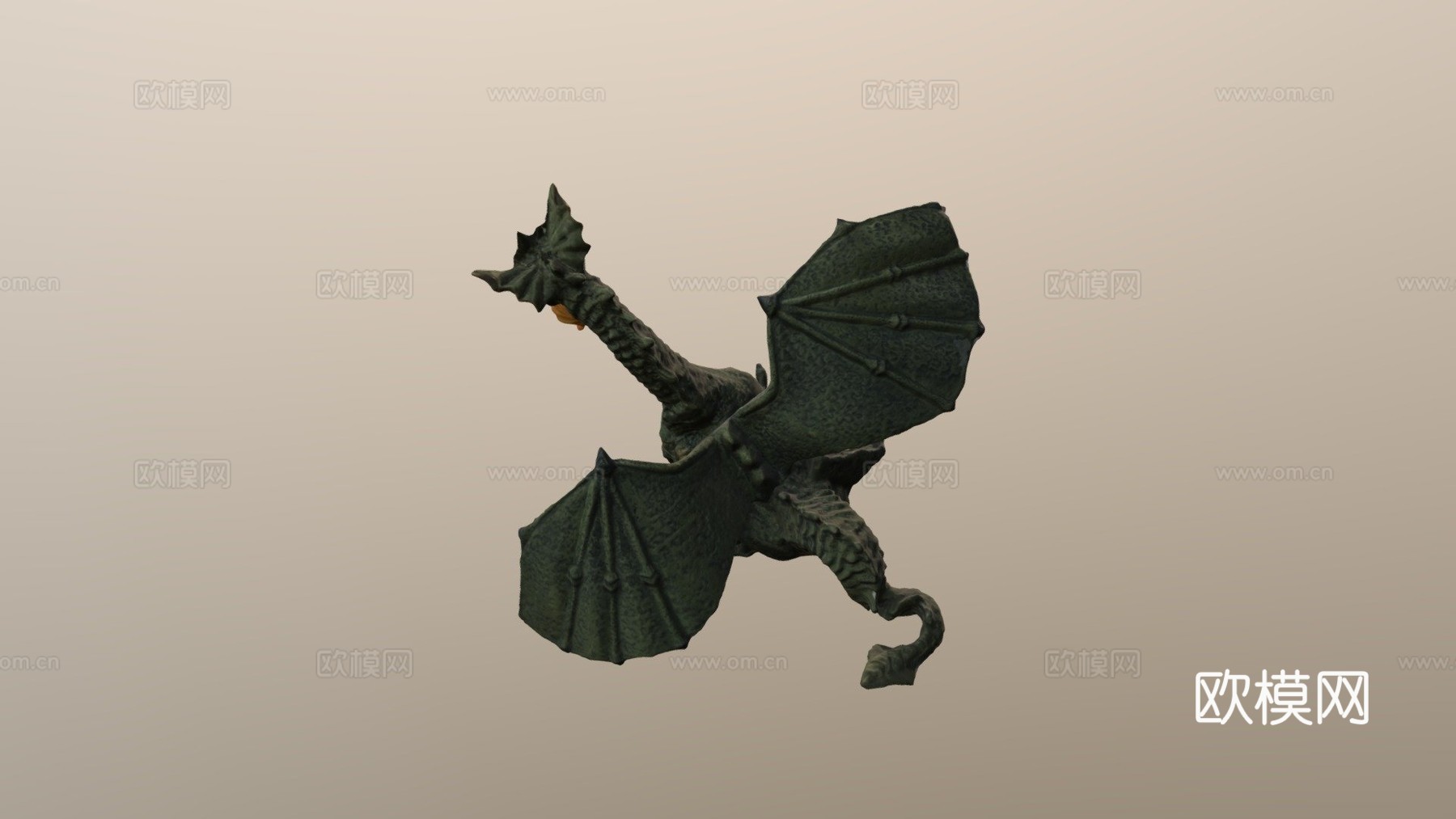 龙3D扫描3d模型