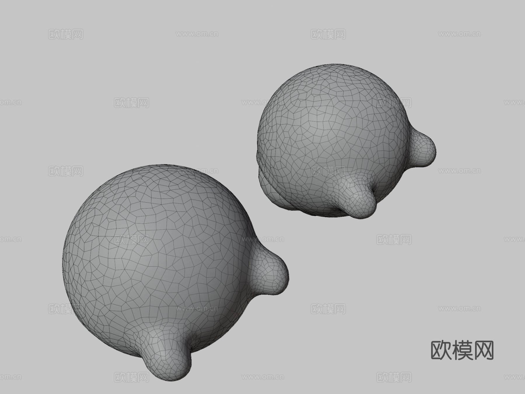 GV生物-班班花园63d模型
