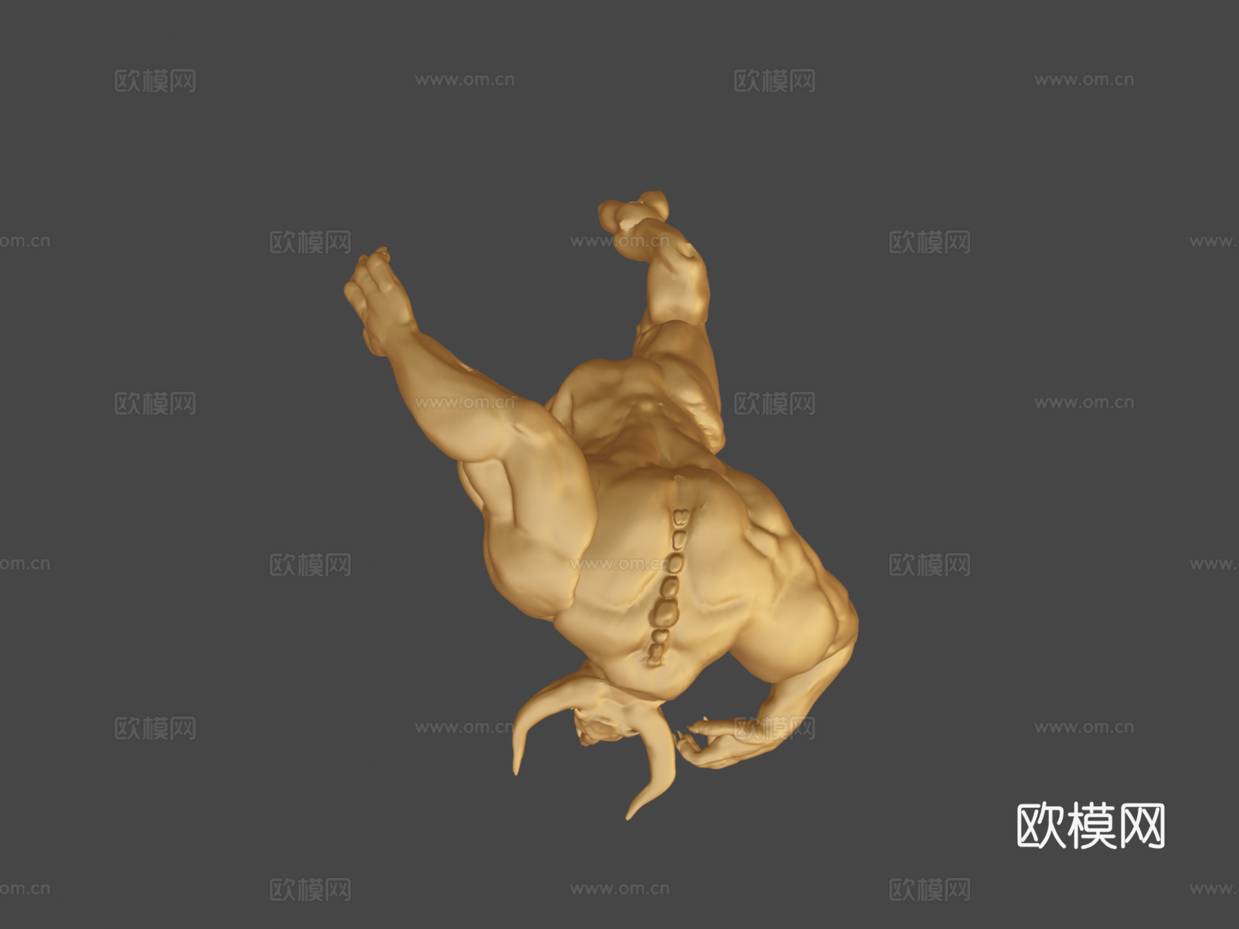 牛头人3d模型