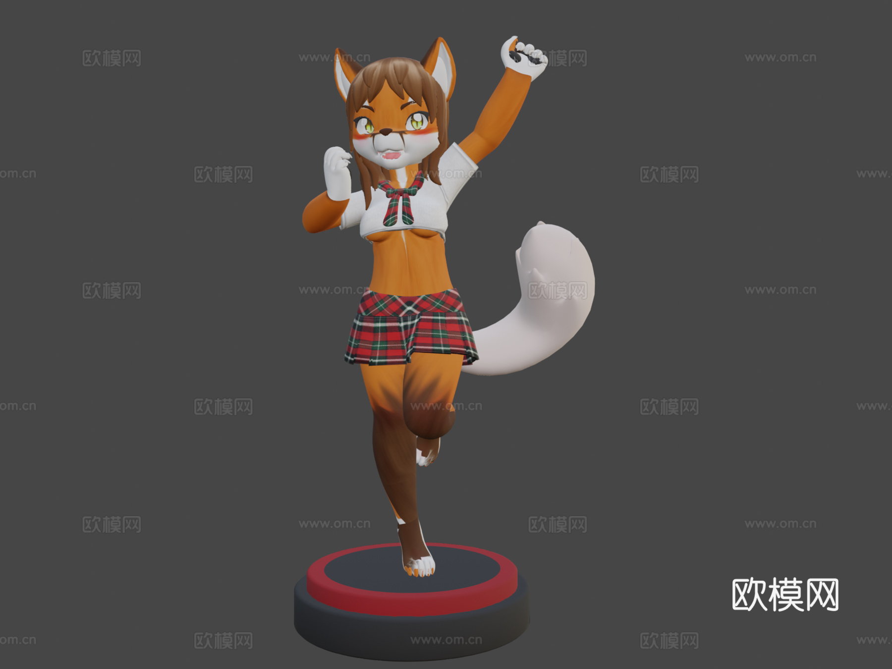 朱莉娅·白羊座3d模型