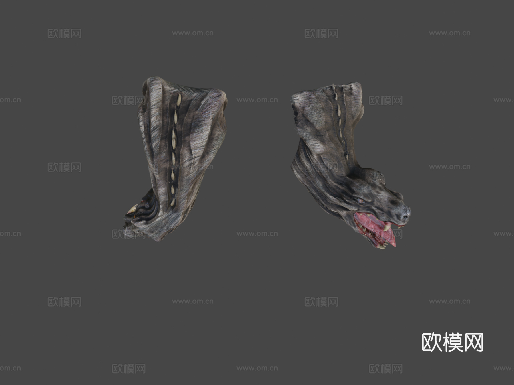 地狱三头犬(被诱惑的鸽子(西安骑士))3d模型