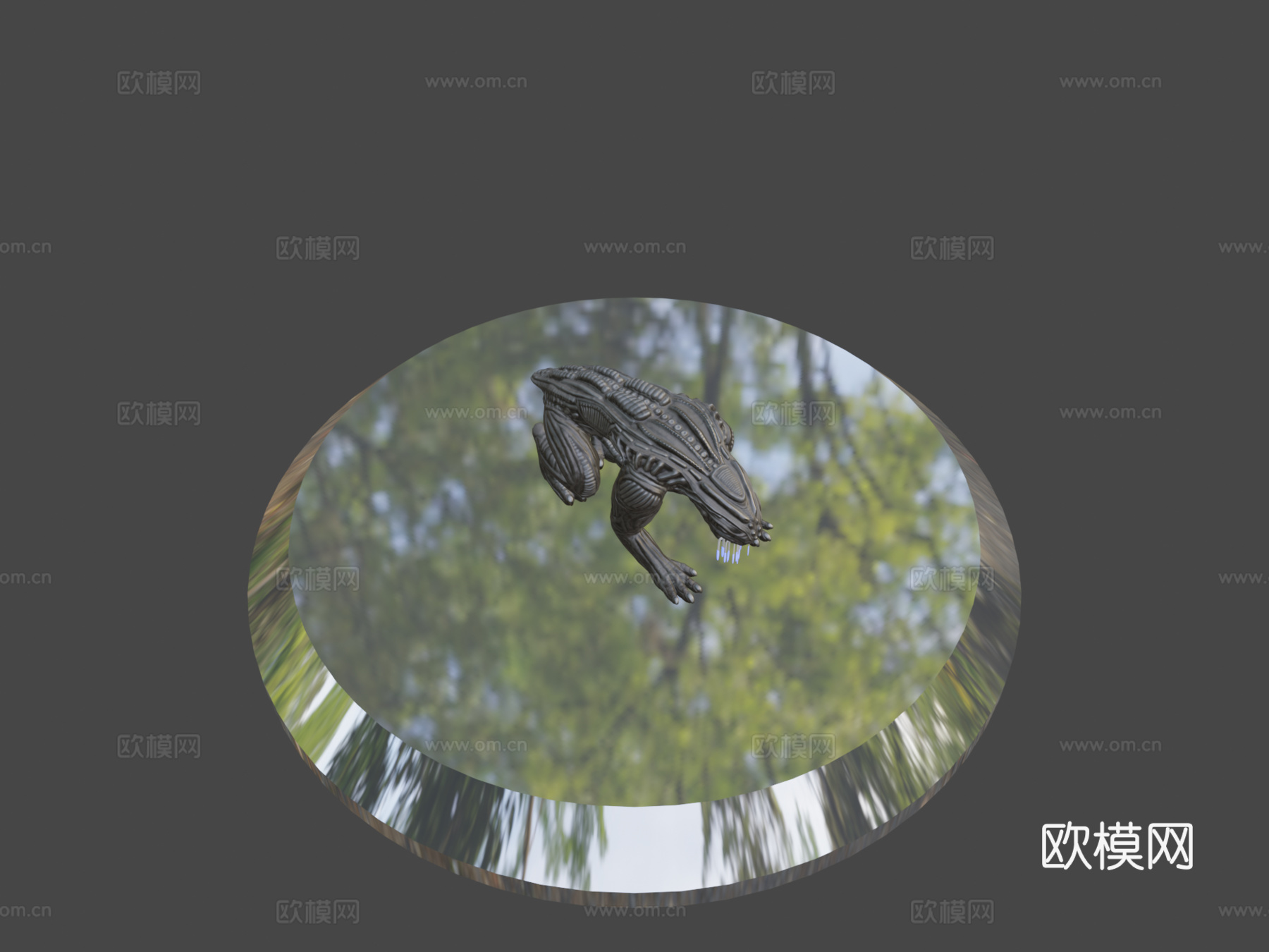 外星动物动画3d模型