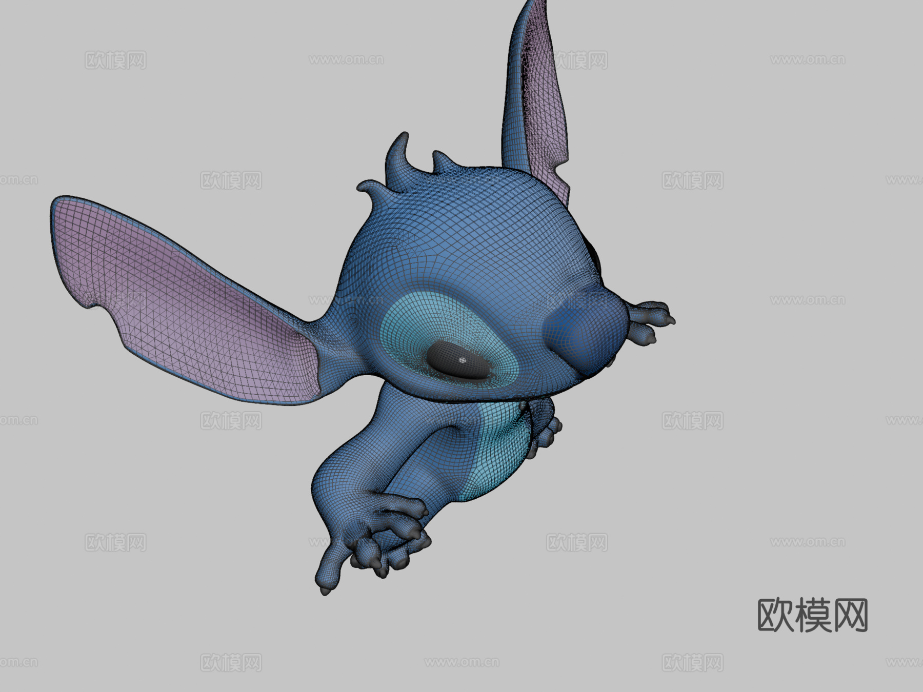 史迪奇3d模型