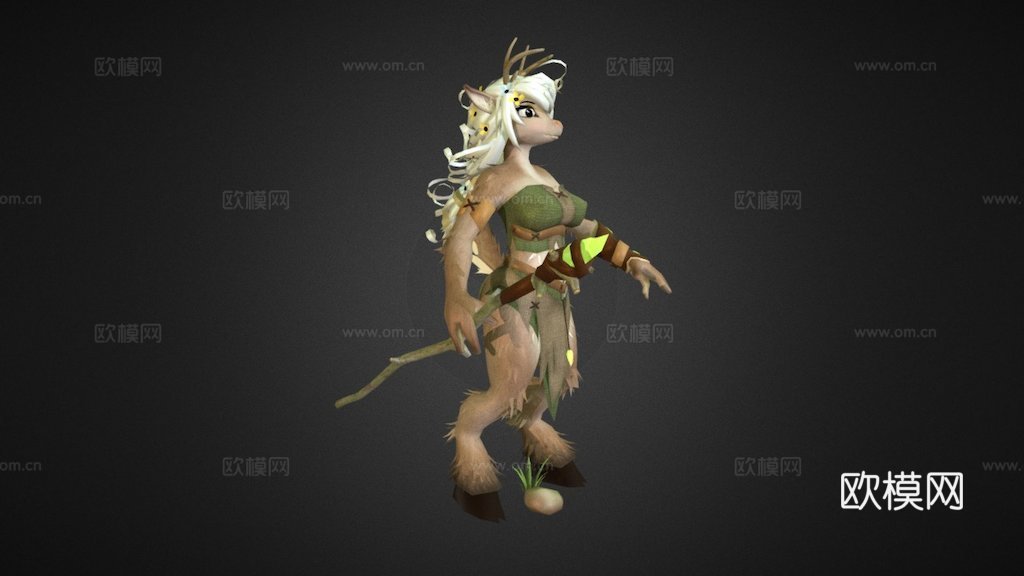 森林宁薇3d模型