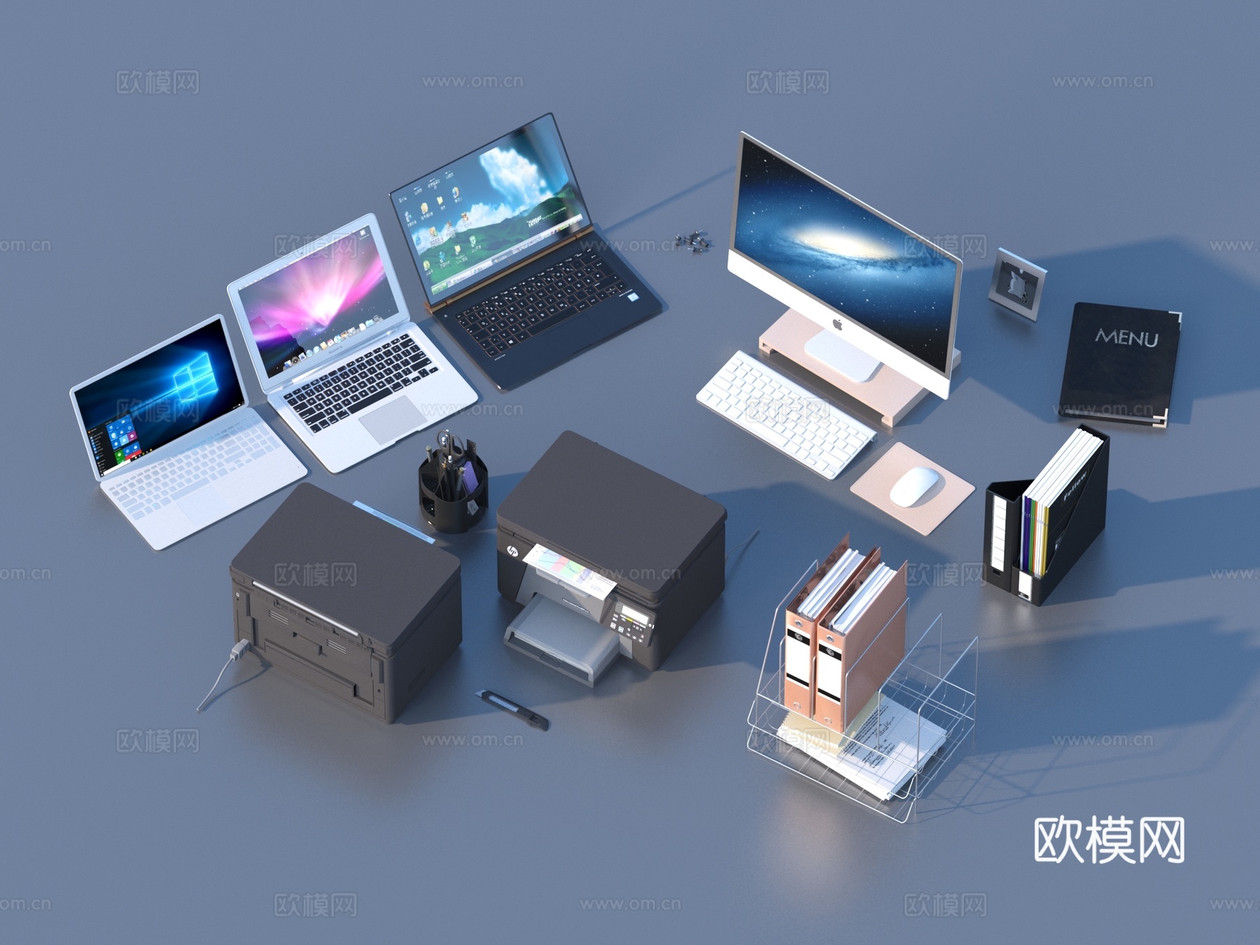 文具 学习用品 办公用品3d模型