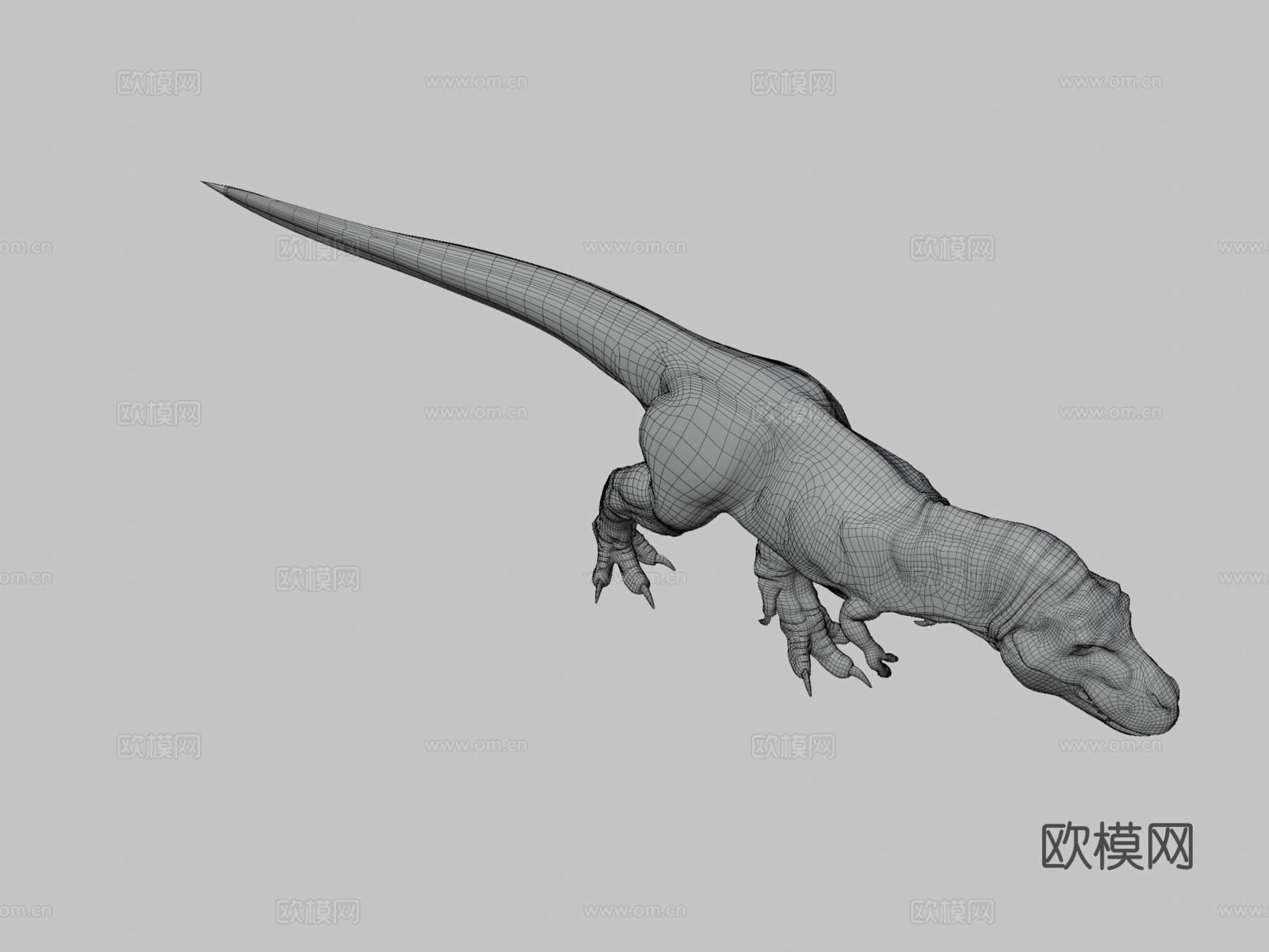 暴龙3d模型
