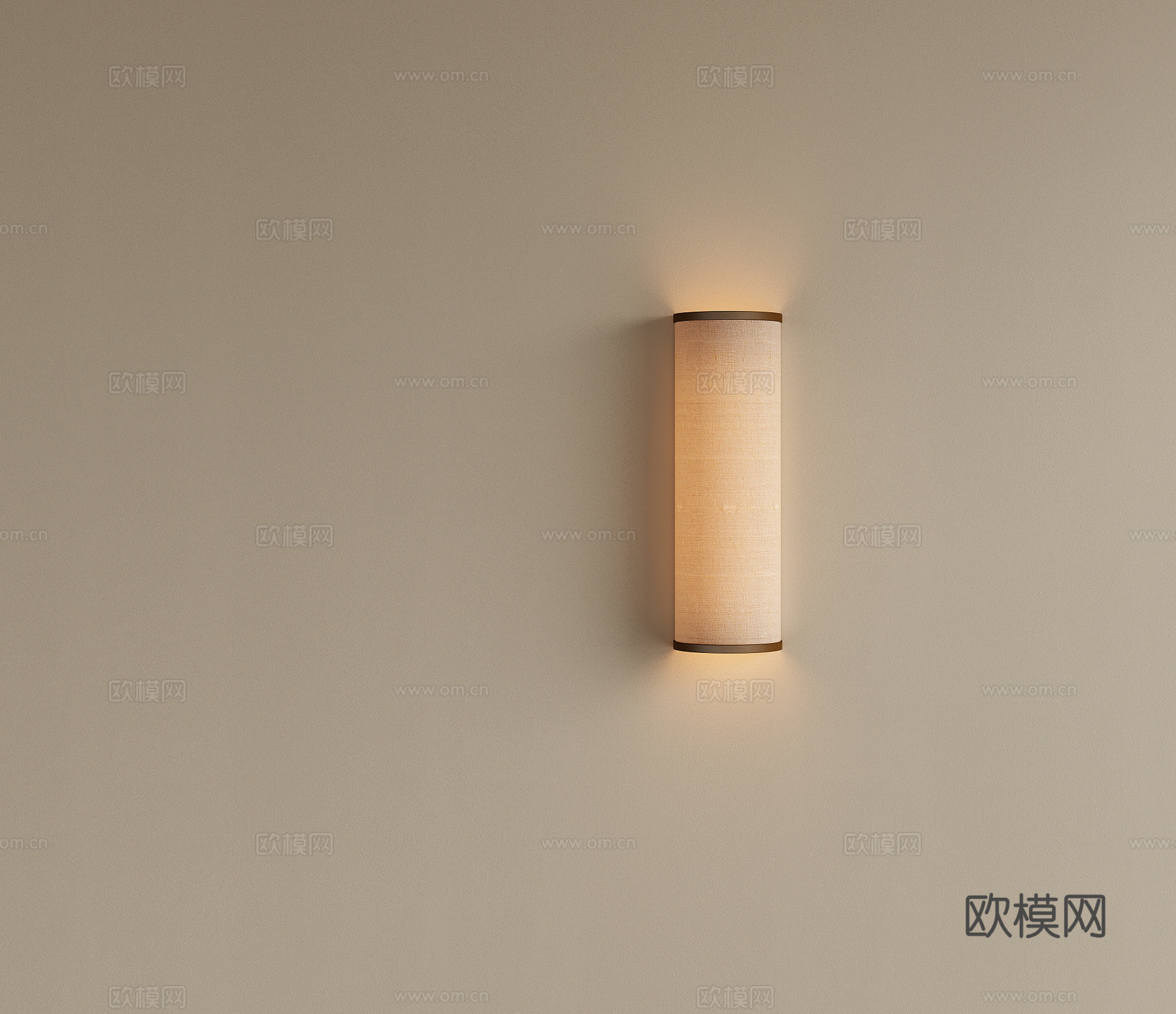 侘寂风床头壁灯 镜前壁灯 客厅壁灯 餐厅壁灯 书房壁灯3d模型